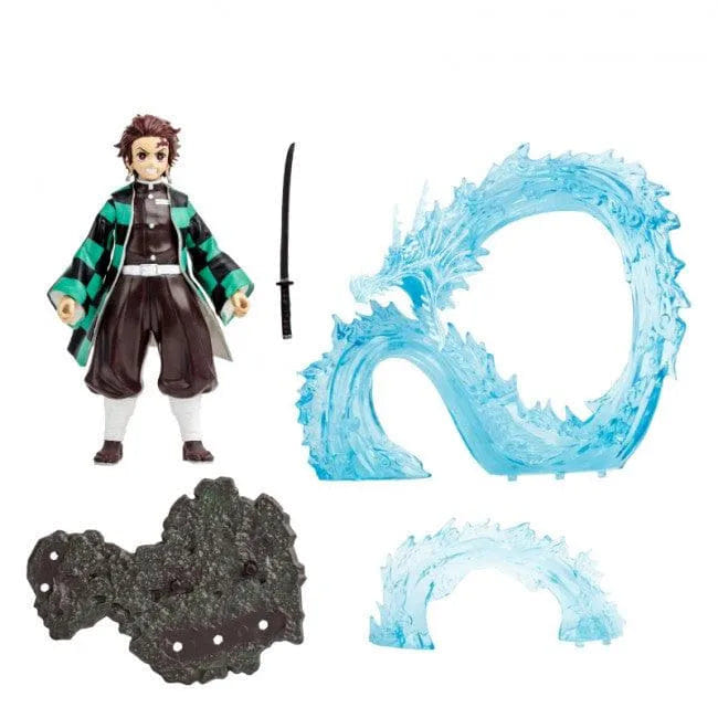 Hasbro Demon Slayer: Tanjiro With Water Dragon Accessories (5in Figure)