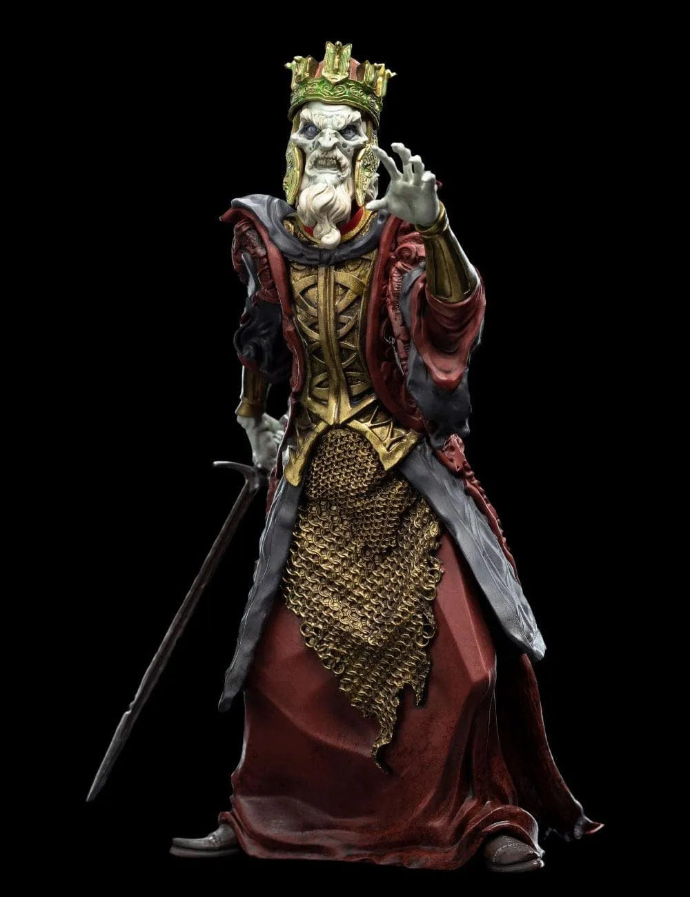 Weta The Lord of the Rings - King Of The Dead Mini Epics Vinyl Figure