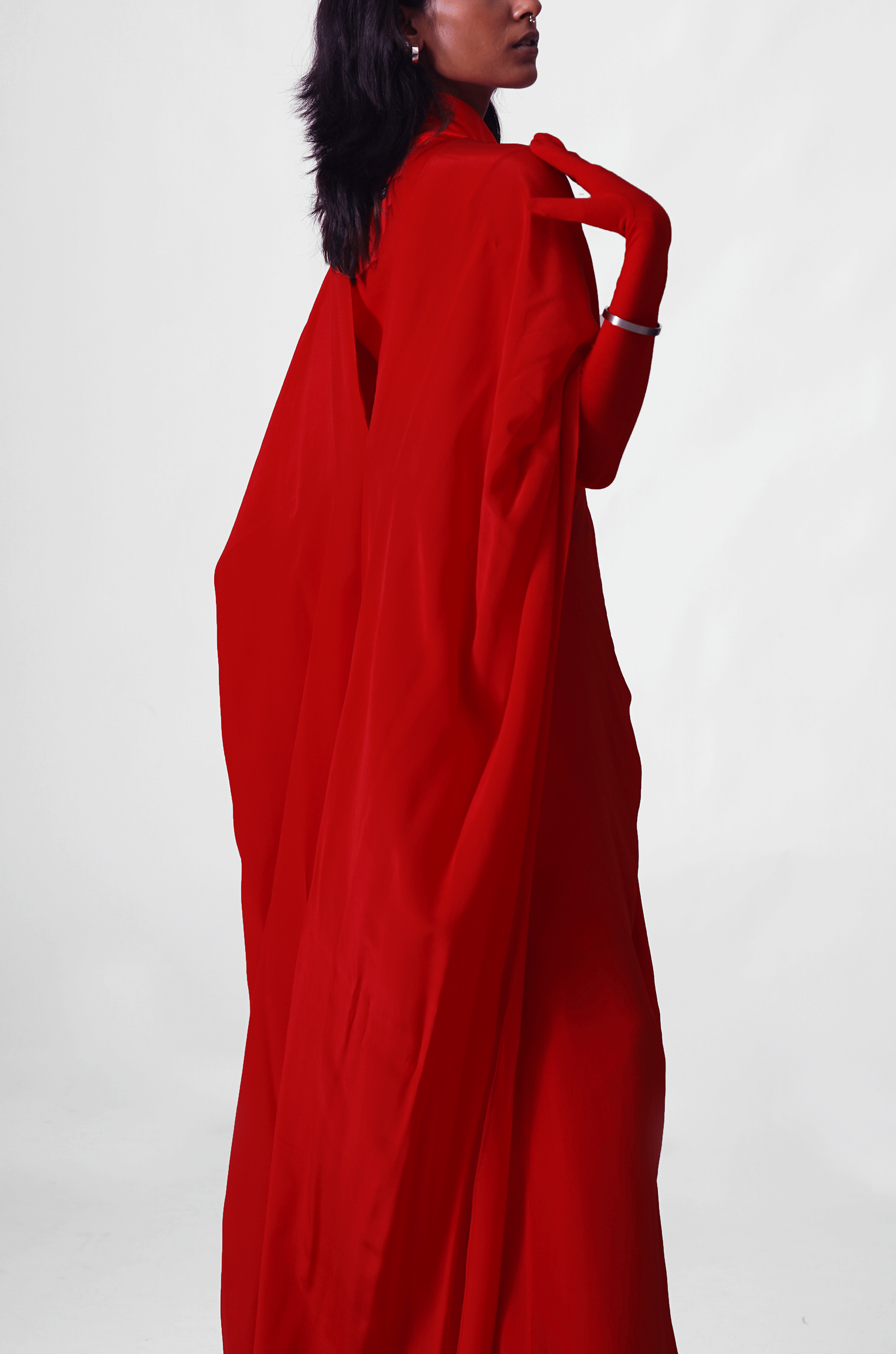 Iconic Hybrid Sari - Pants (Iconic Red)