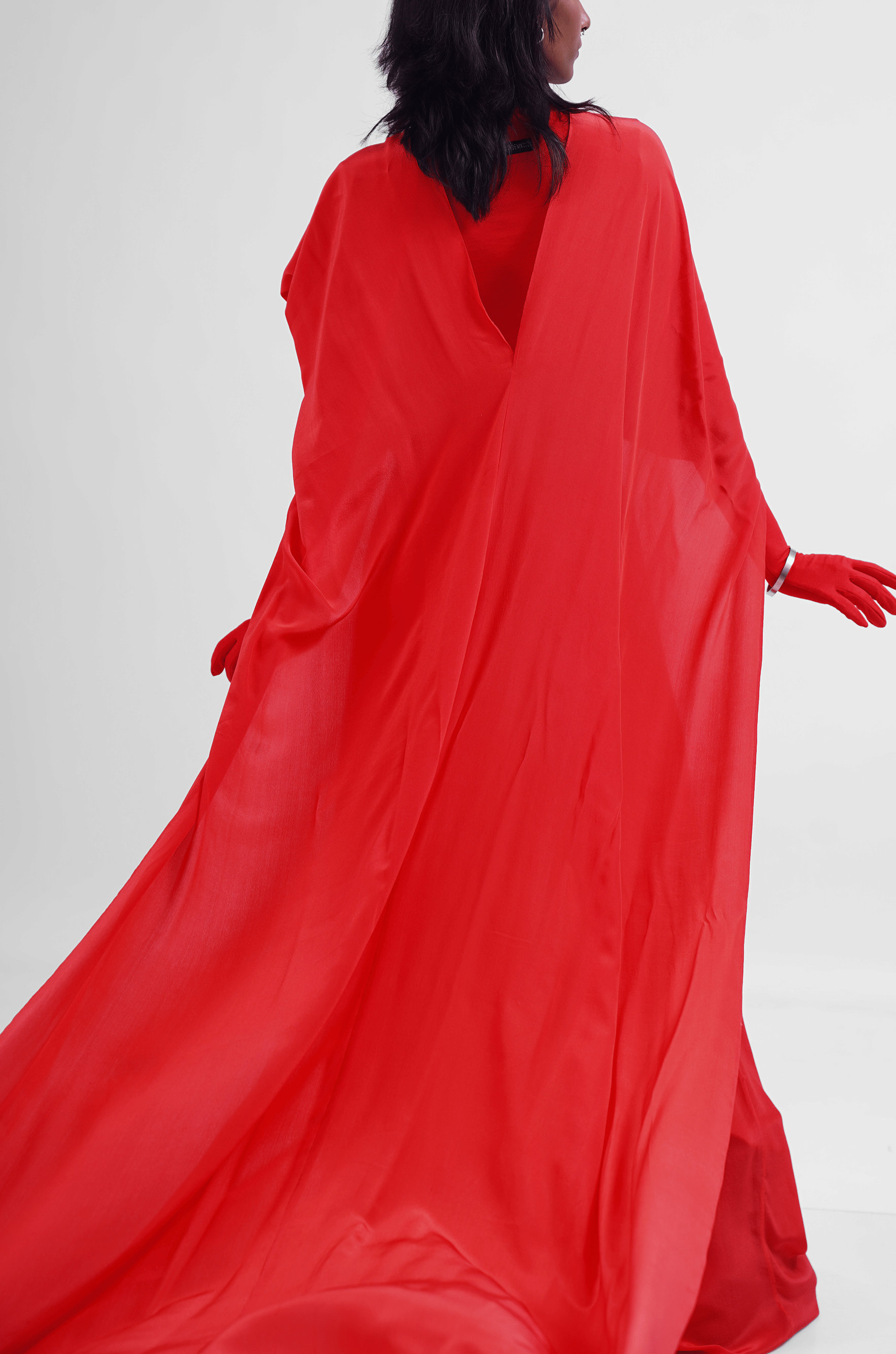 Iconic Hybrid Sari - Pants (Iconic Red)