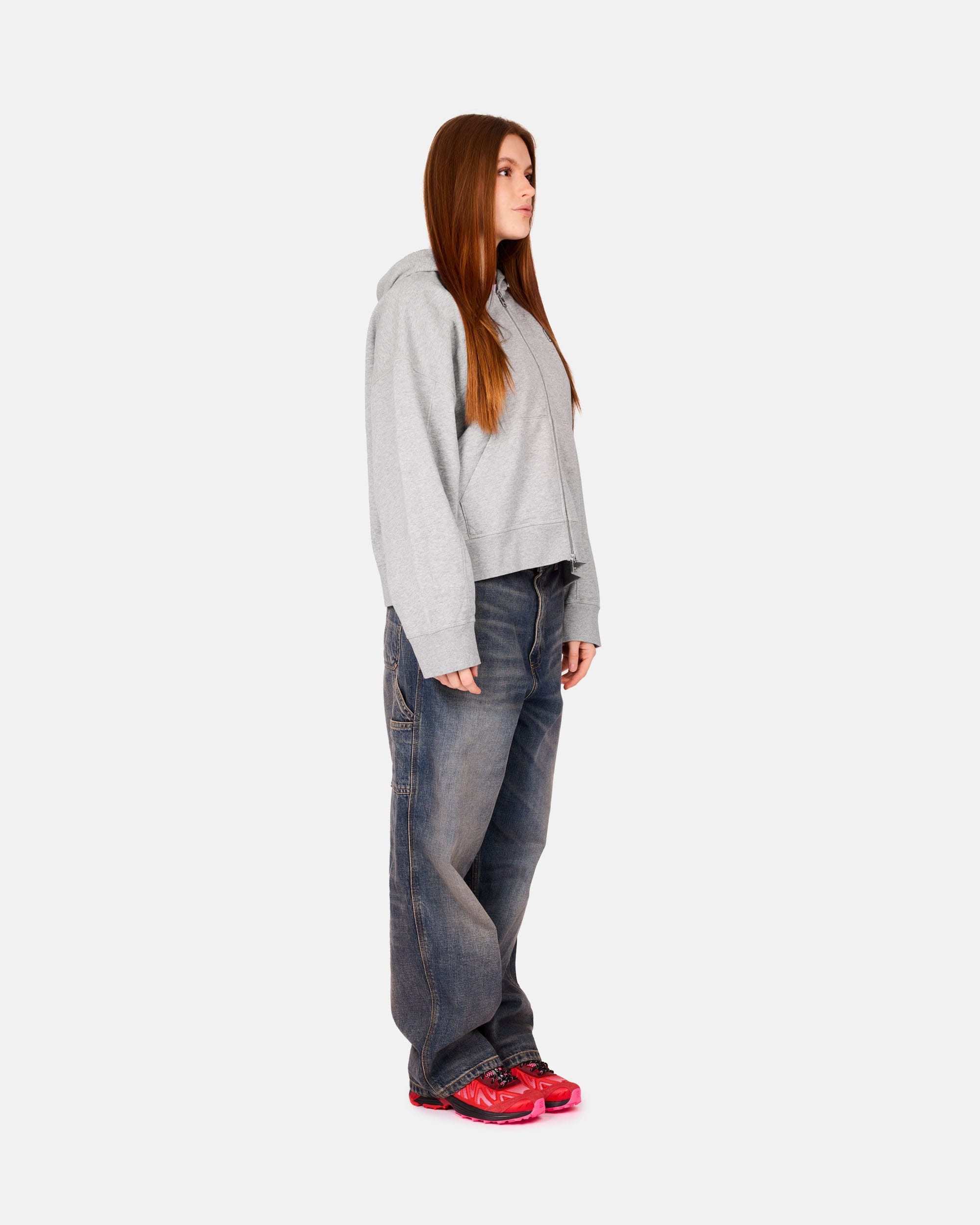 GANNI A/S Essential Isoli Zip Hoodie