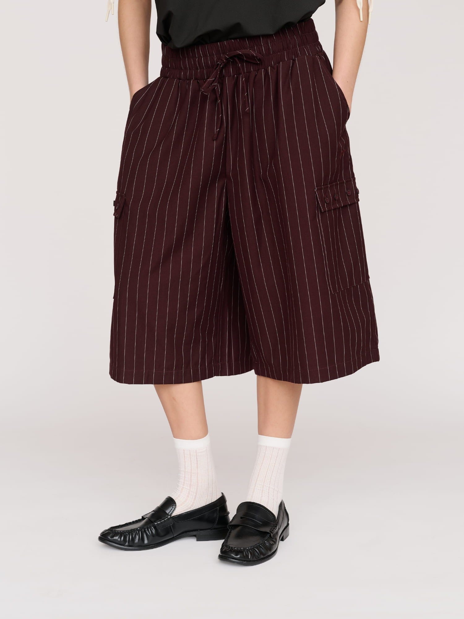Lazy Oaf Seeing Double Pinstripe Shorts
