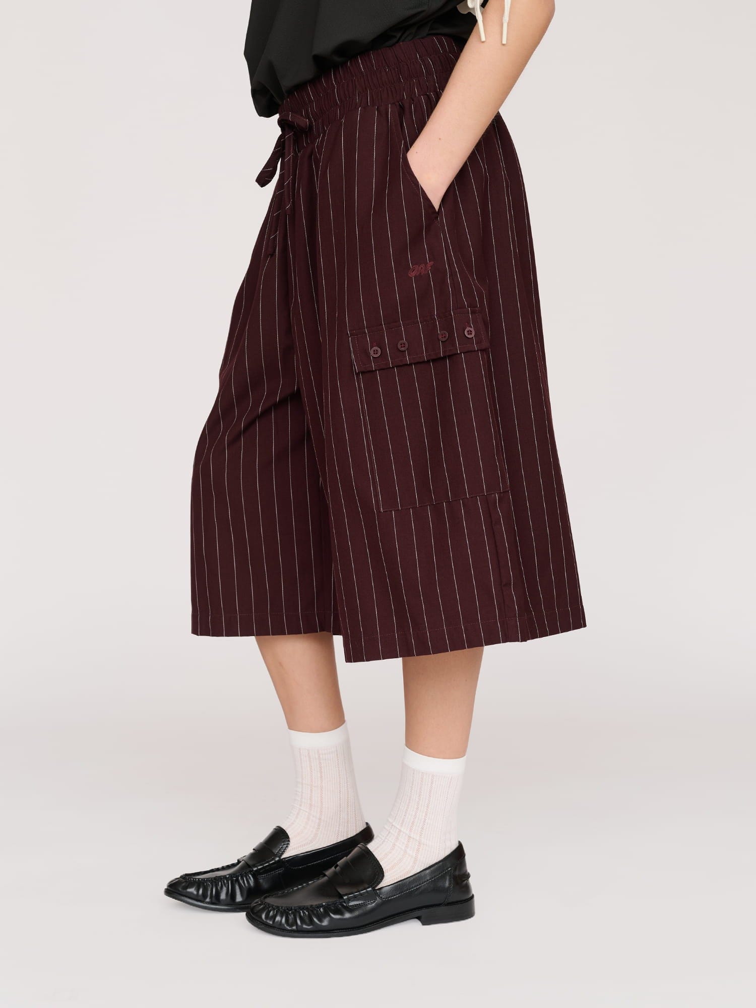 Lazy Oaf Seeing Double Pinstripe Shorts