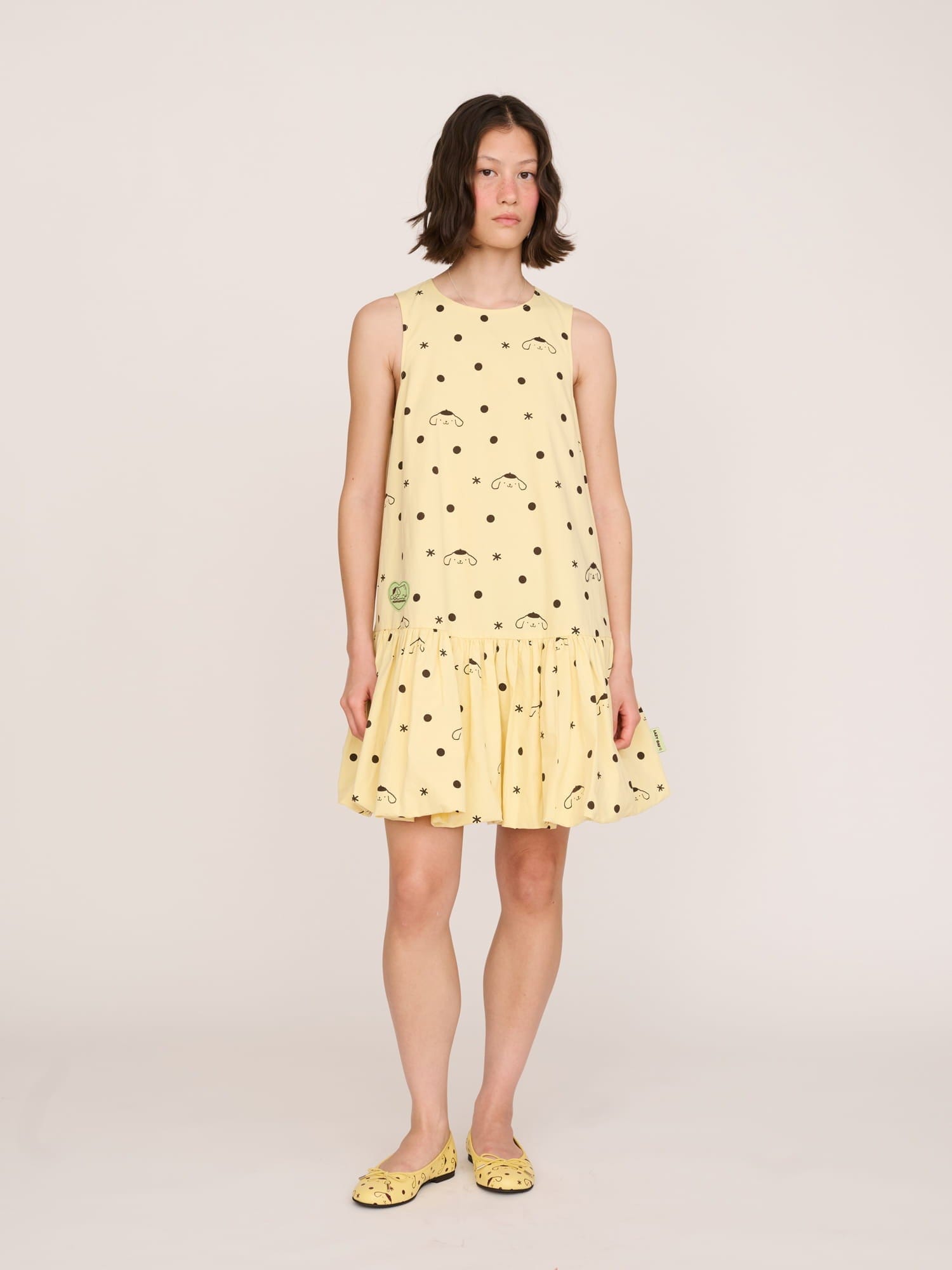 Lazy Oaf Pompompurin Drop Waist Dress