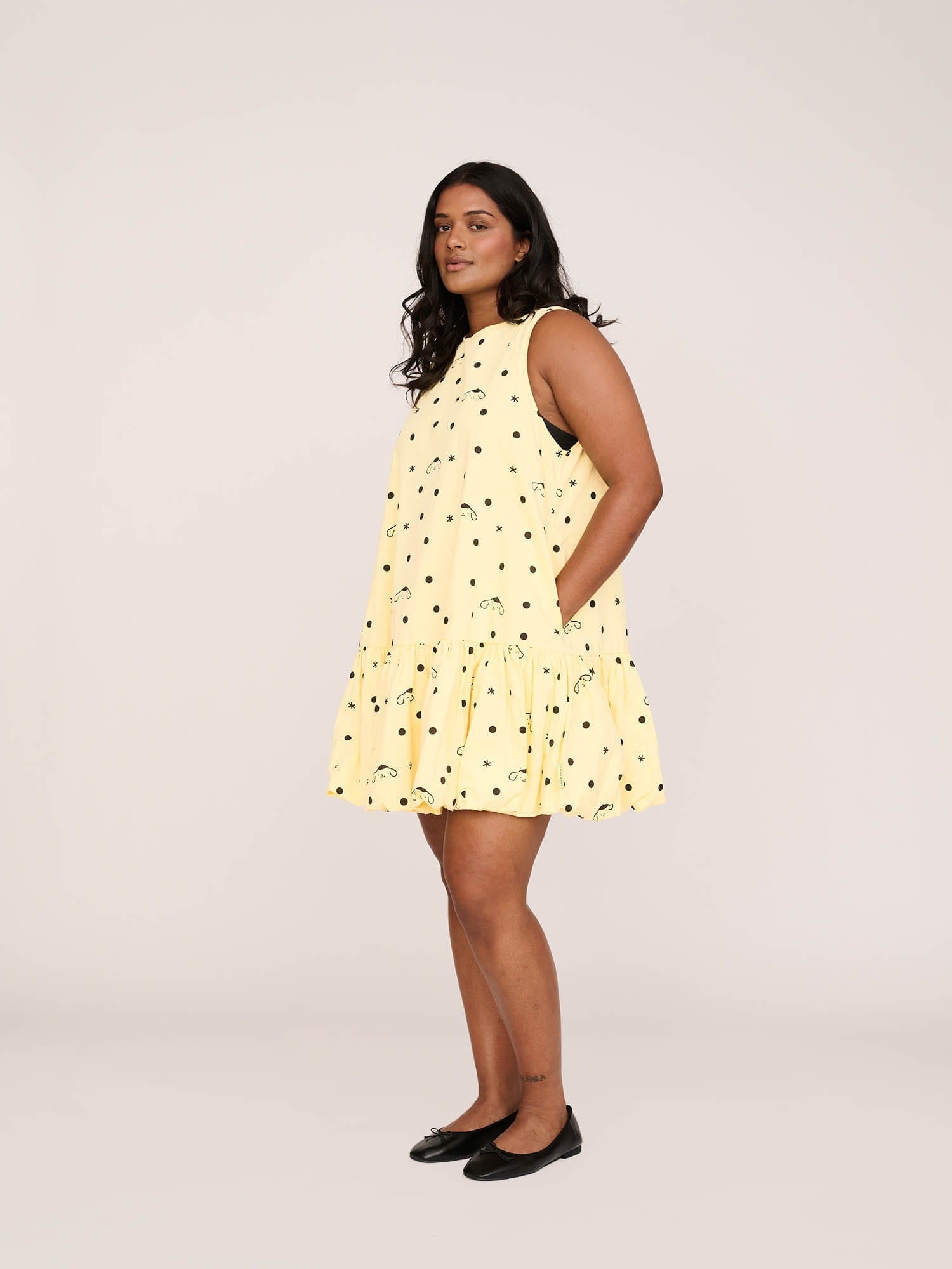 Lazy Oaf Pompompurin Drop Waist Dress