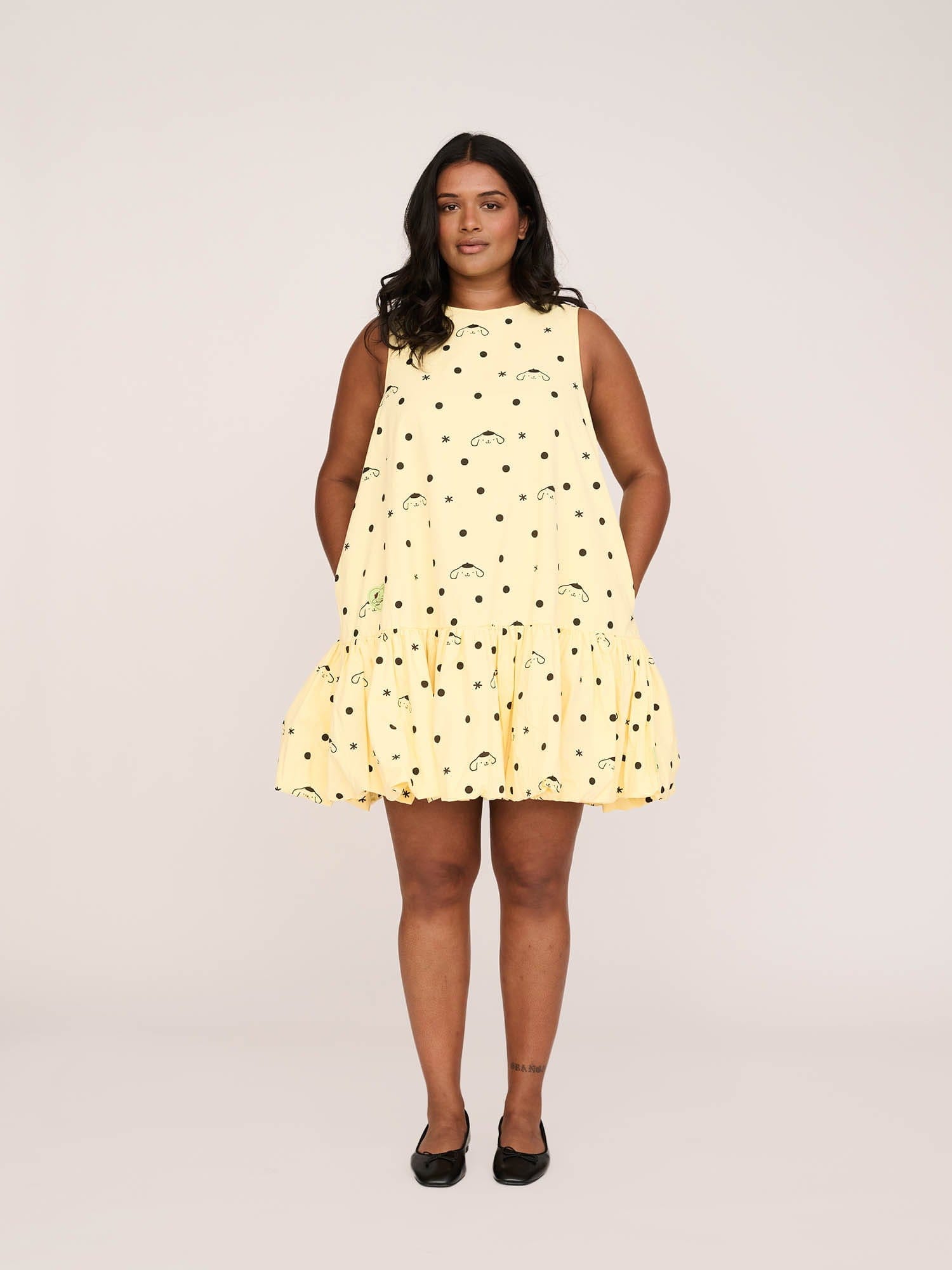 Lazy Oaf Pompompurin Drop Waist Dress