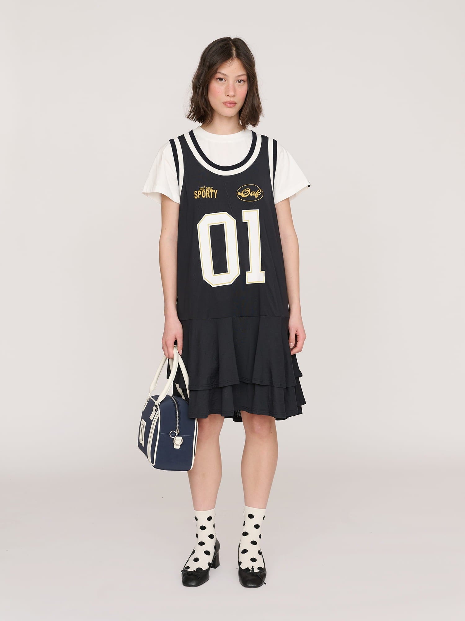 Lazy Oaf Dropped The Ball T - shirt Dress