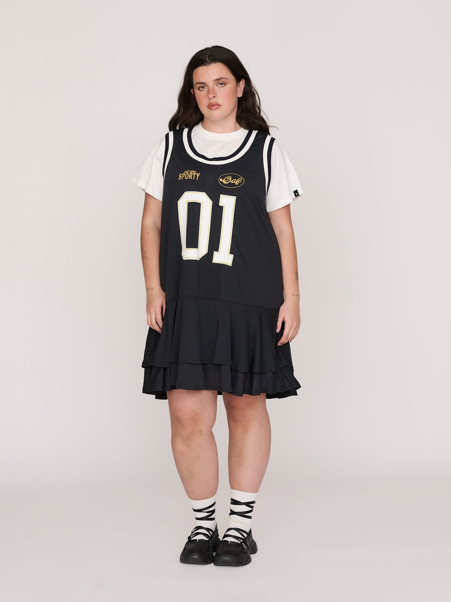 Lazy Oaf Dropped The Ball T - shirt Dress