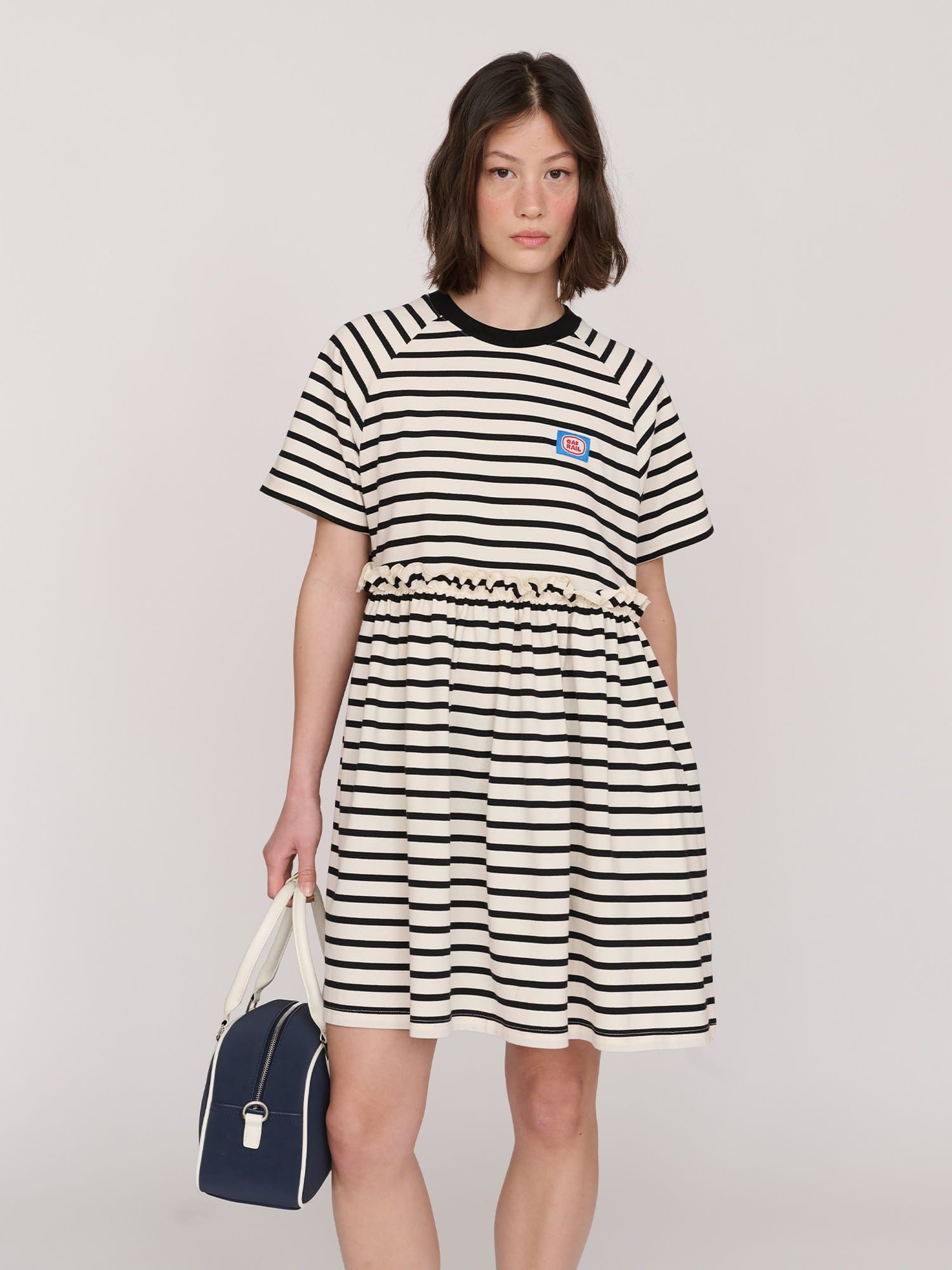 Lazy Oaf Jersey Stripe Sally Dress