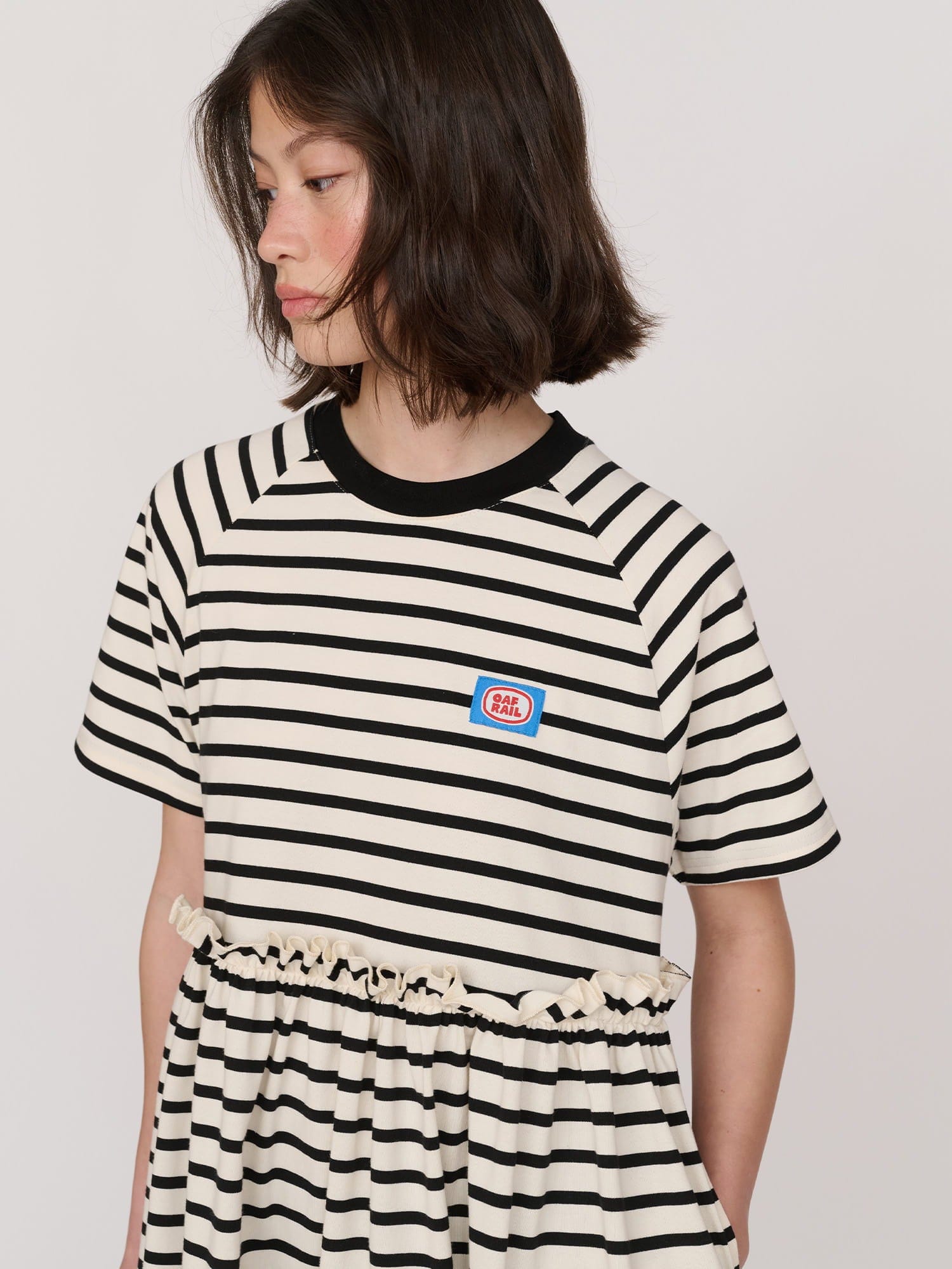 Lazy Oaf Jersey Stripe Sally Dress