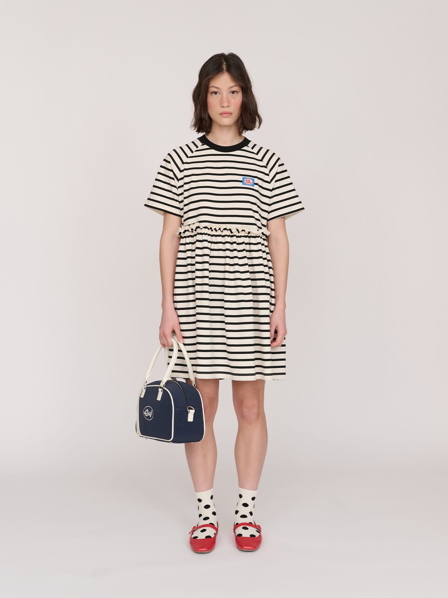 Lazy Oaf Jersey Stripe Sally Dress