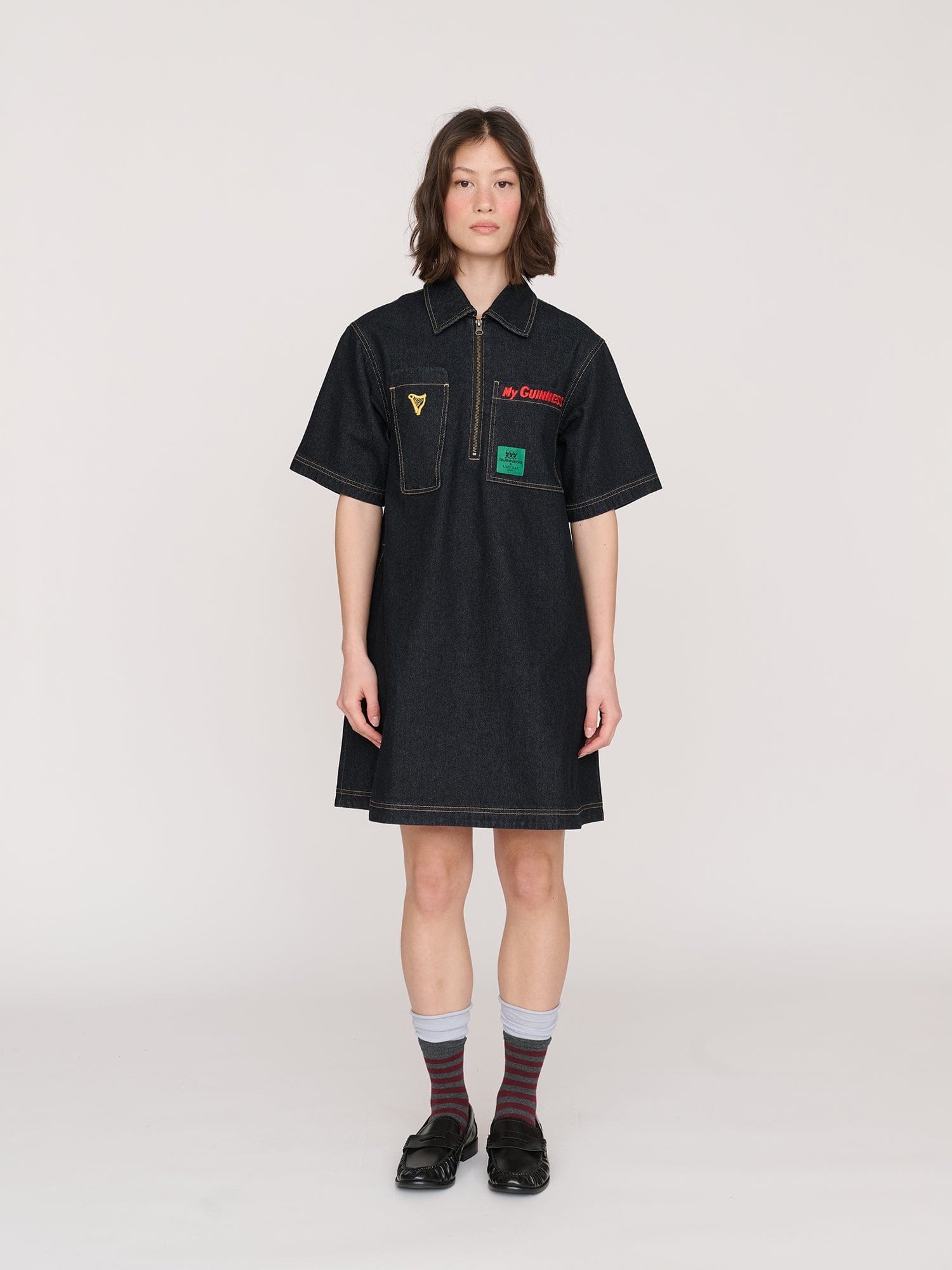 Lazy Oaf Guinness x Lazy Oaf Pint Pocket Dress