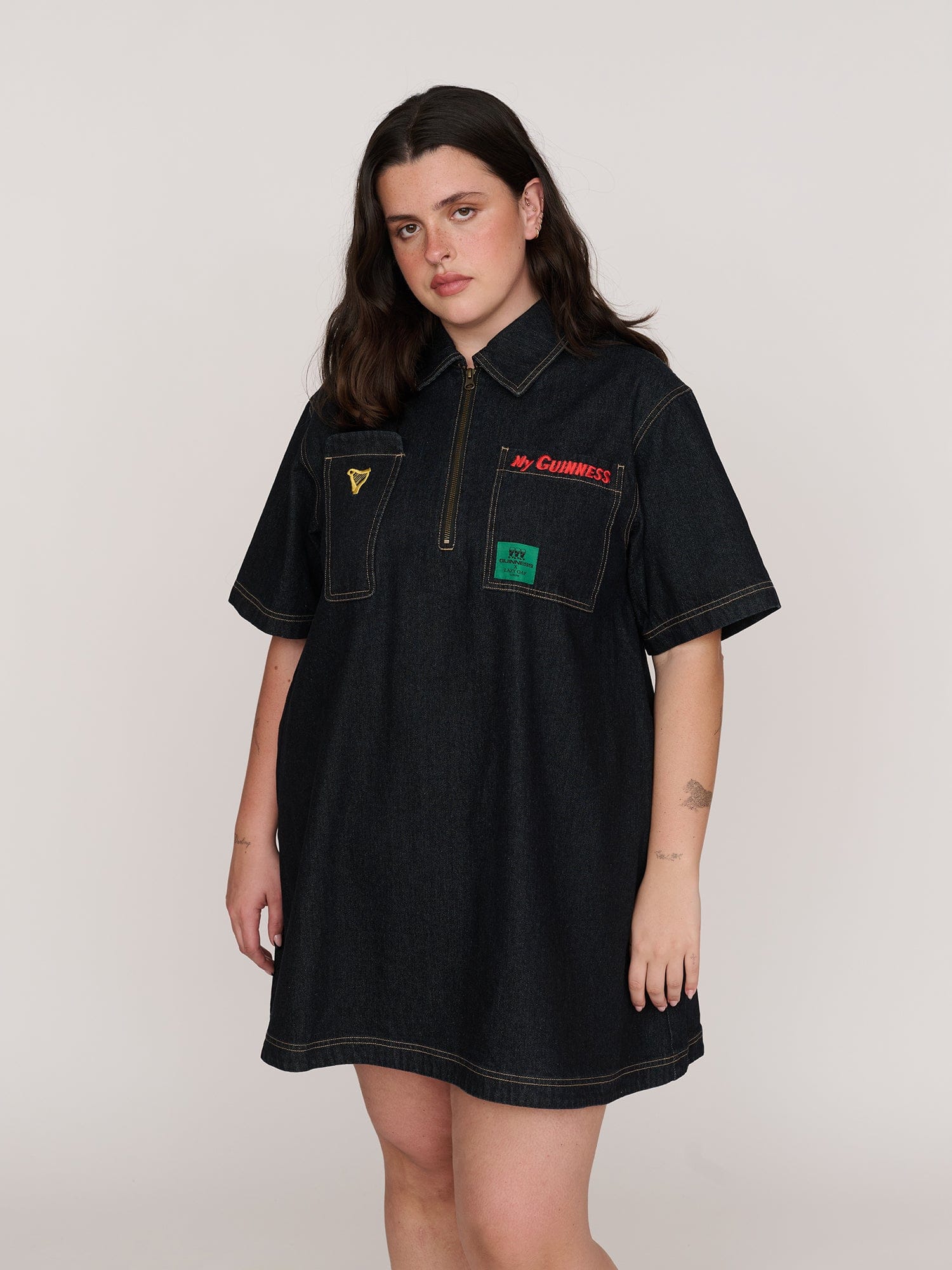 Lazy Oaf Guinness x Lazy Oaf Pint Pocket Dress