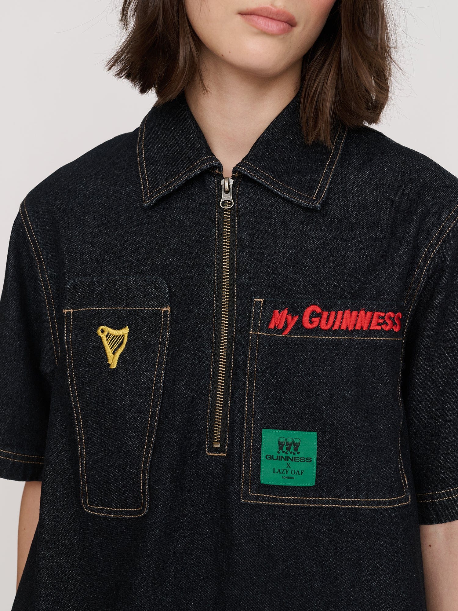Lazy Oaf Guinness x Lazy Oaf Pint Pocket Dress