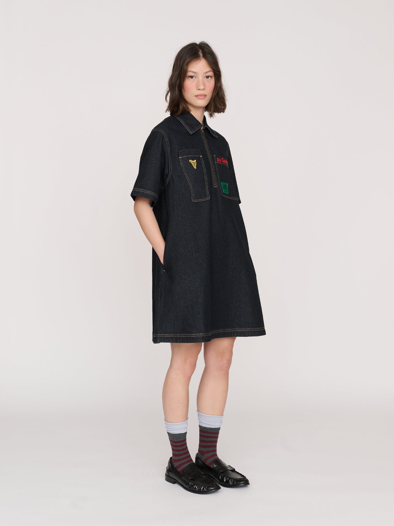 Lazy Oaf Guinness x Lazy Oaf Pint Pocket Dress