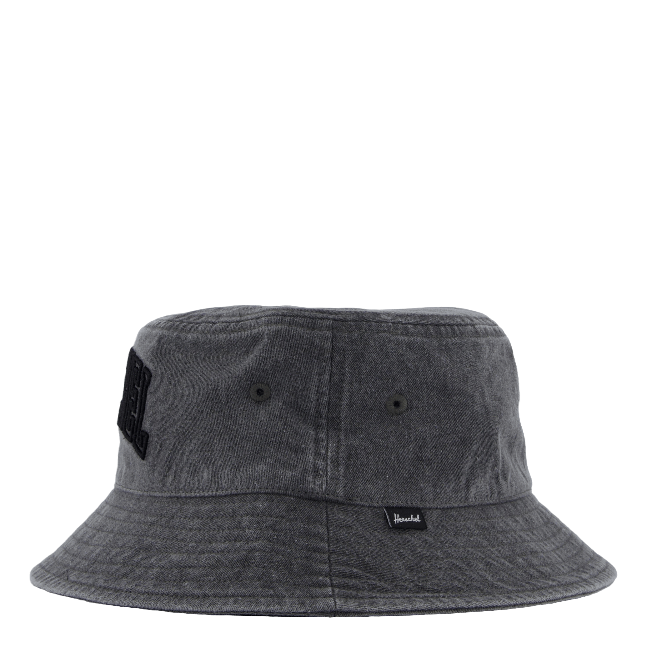 Herschel Norman Faculty Bucket Hat Black Stone Wash