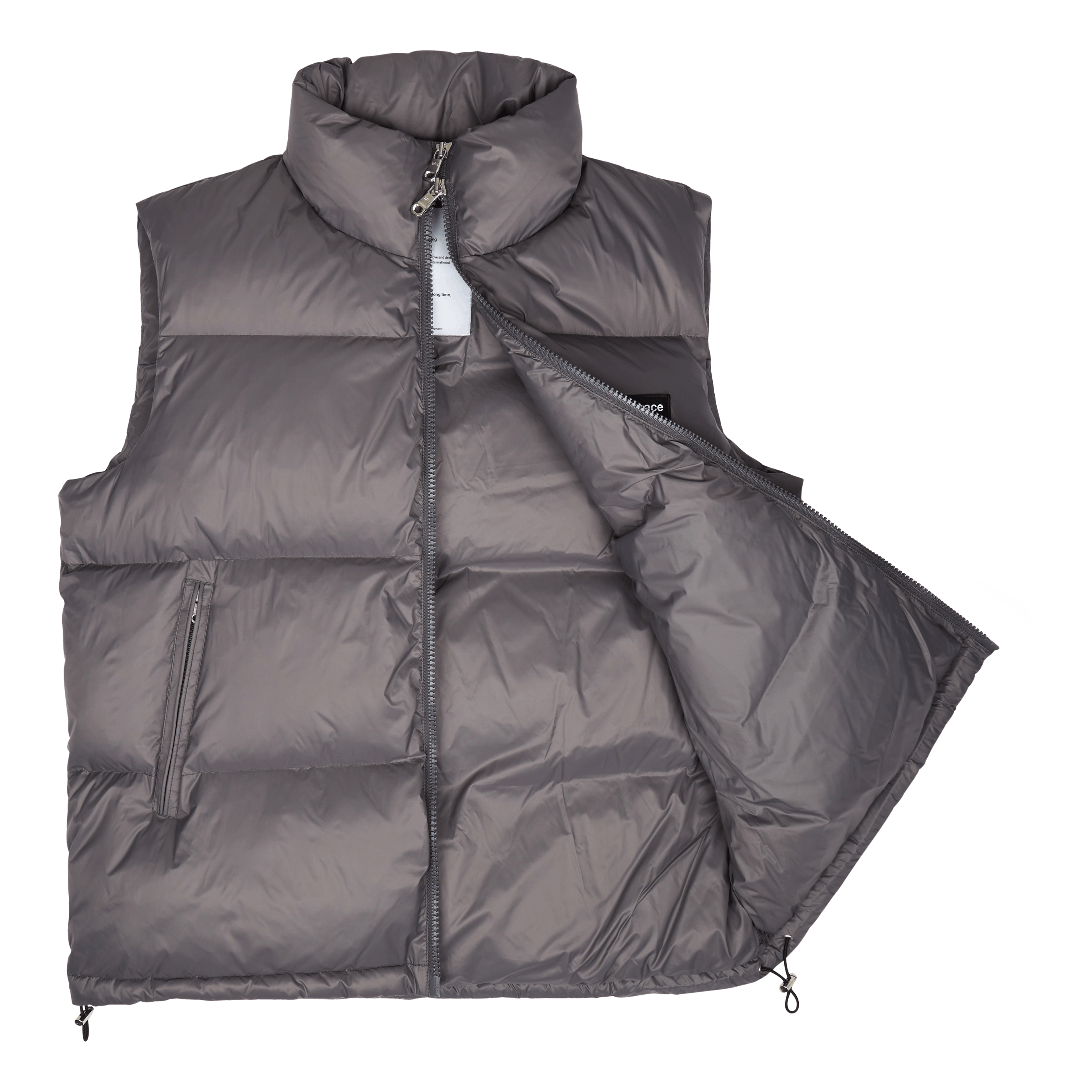 White:space Scott Down Vest Grey