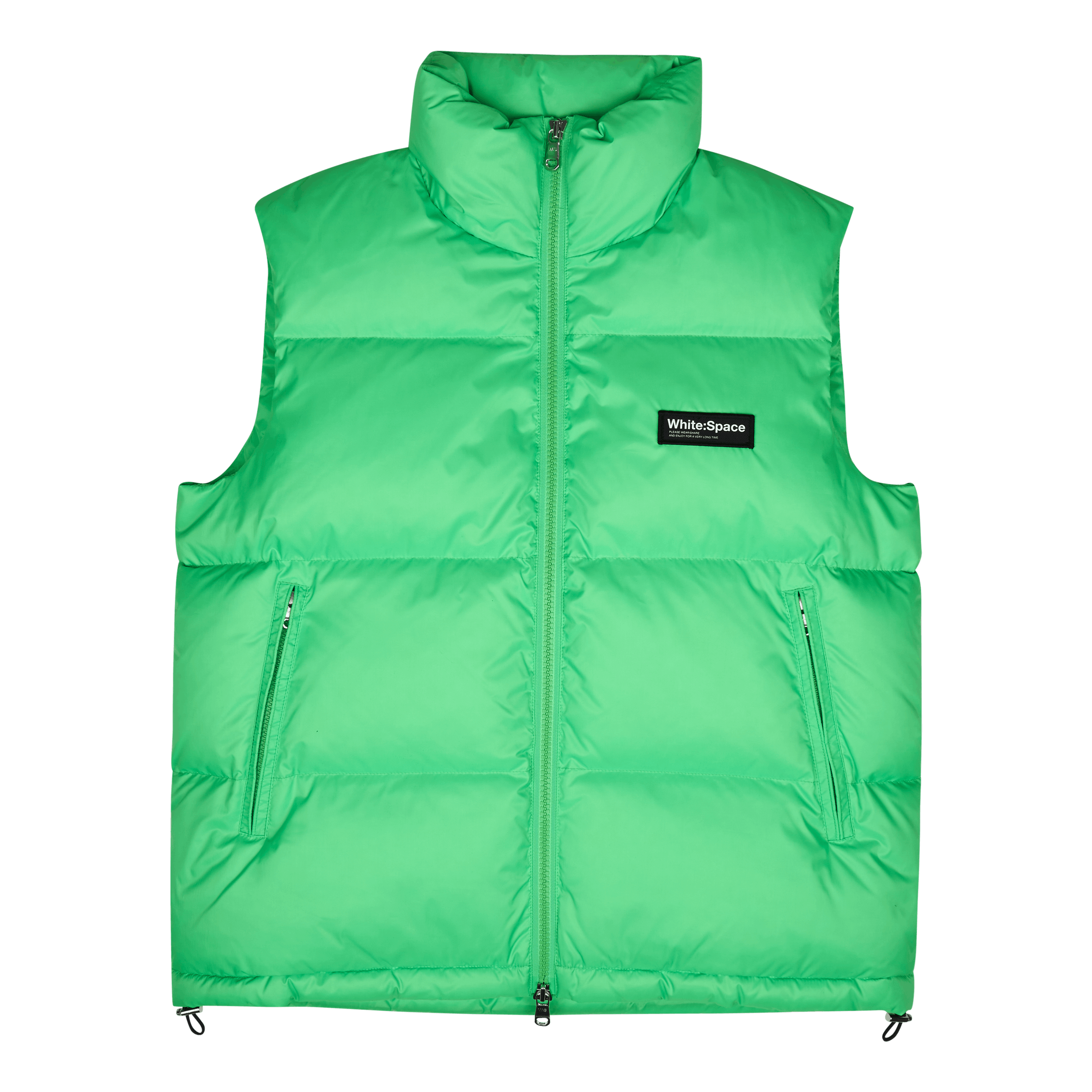 White:space Scott Down Vest Bright Green