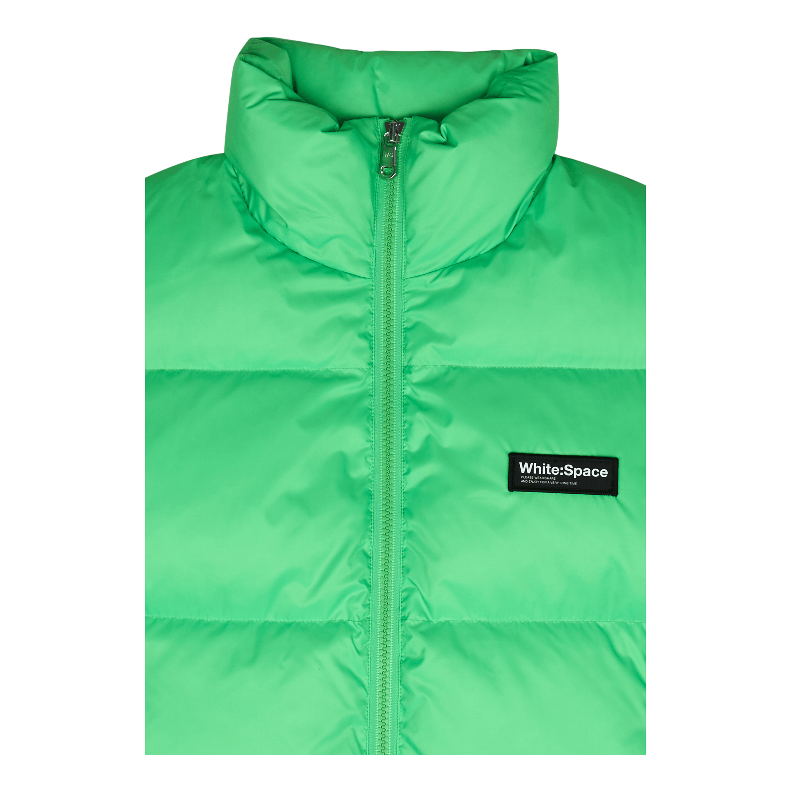 White:space Scott Down Vest Bright Green
