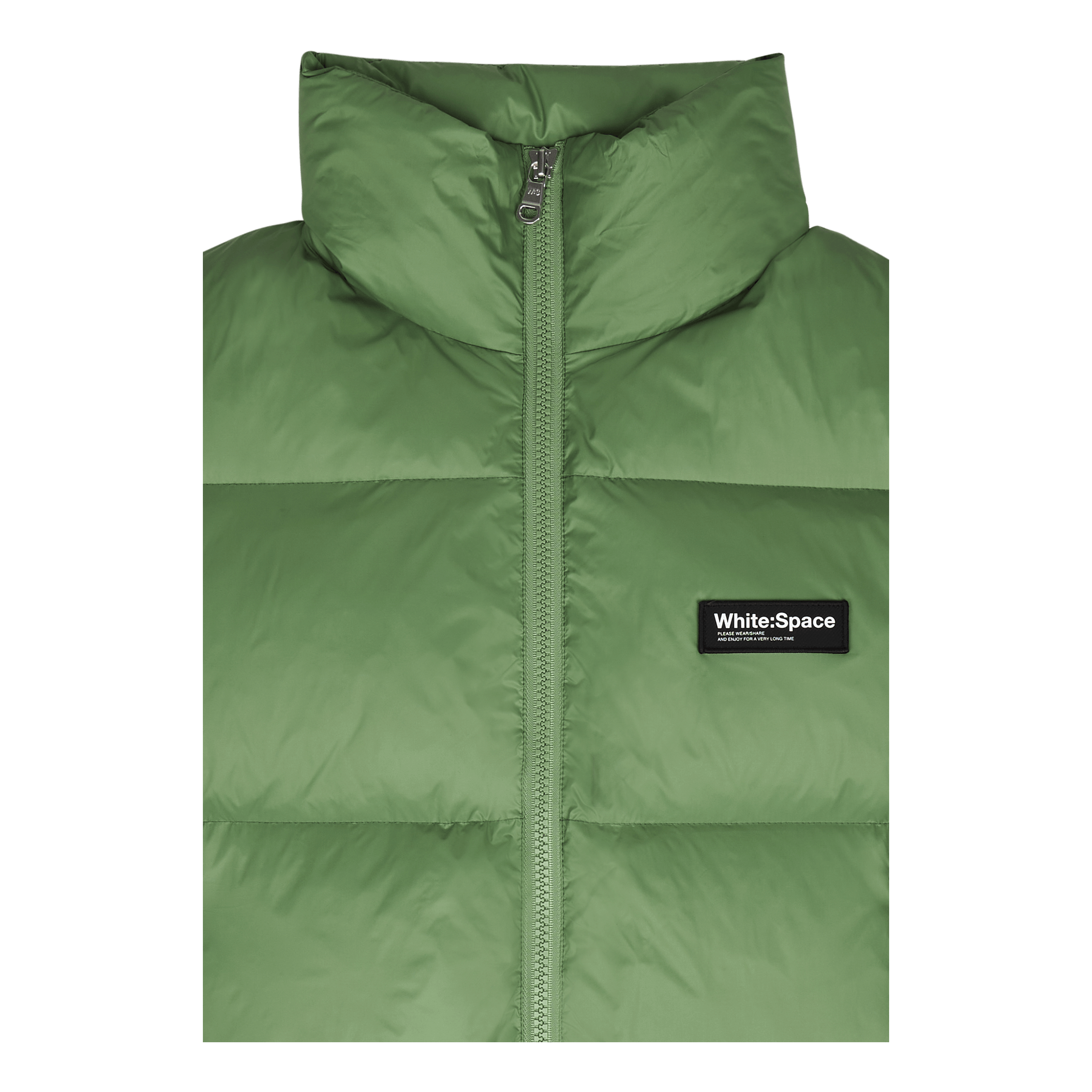 White:space Scott Down Vest Jade Green