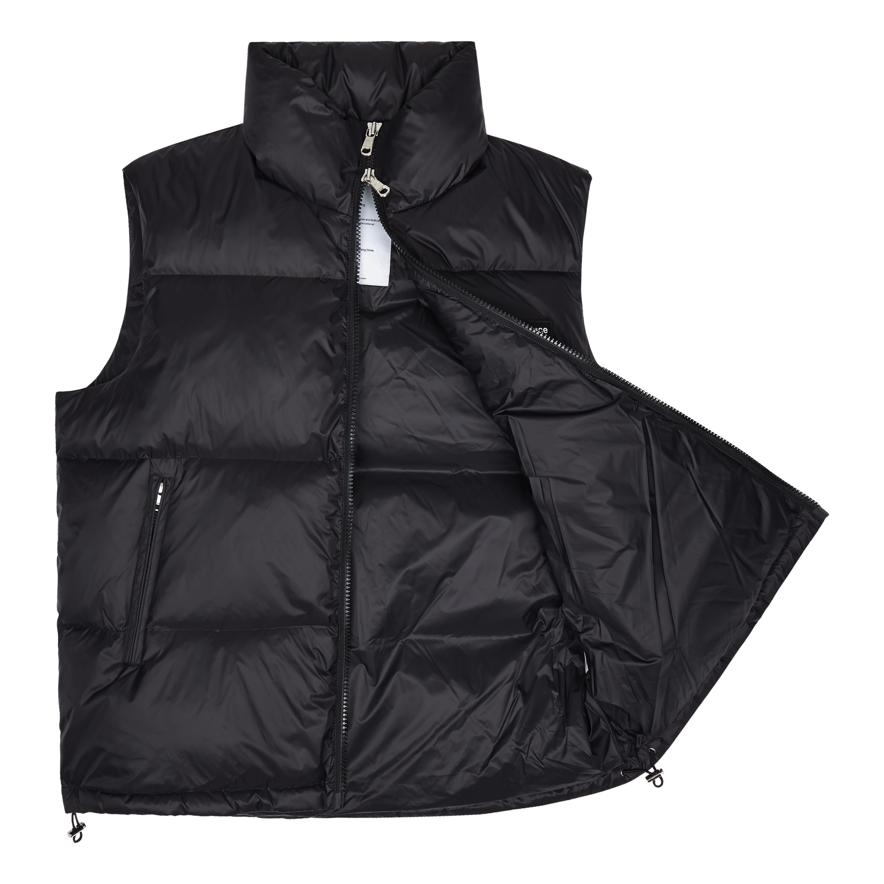 White:space Scott Down Vest Black