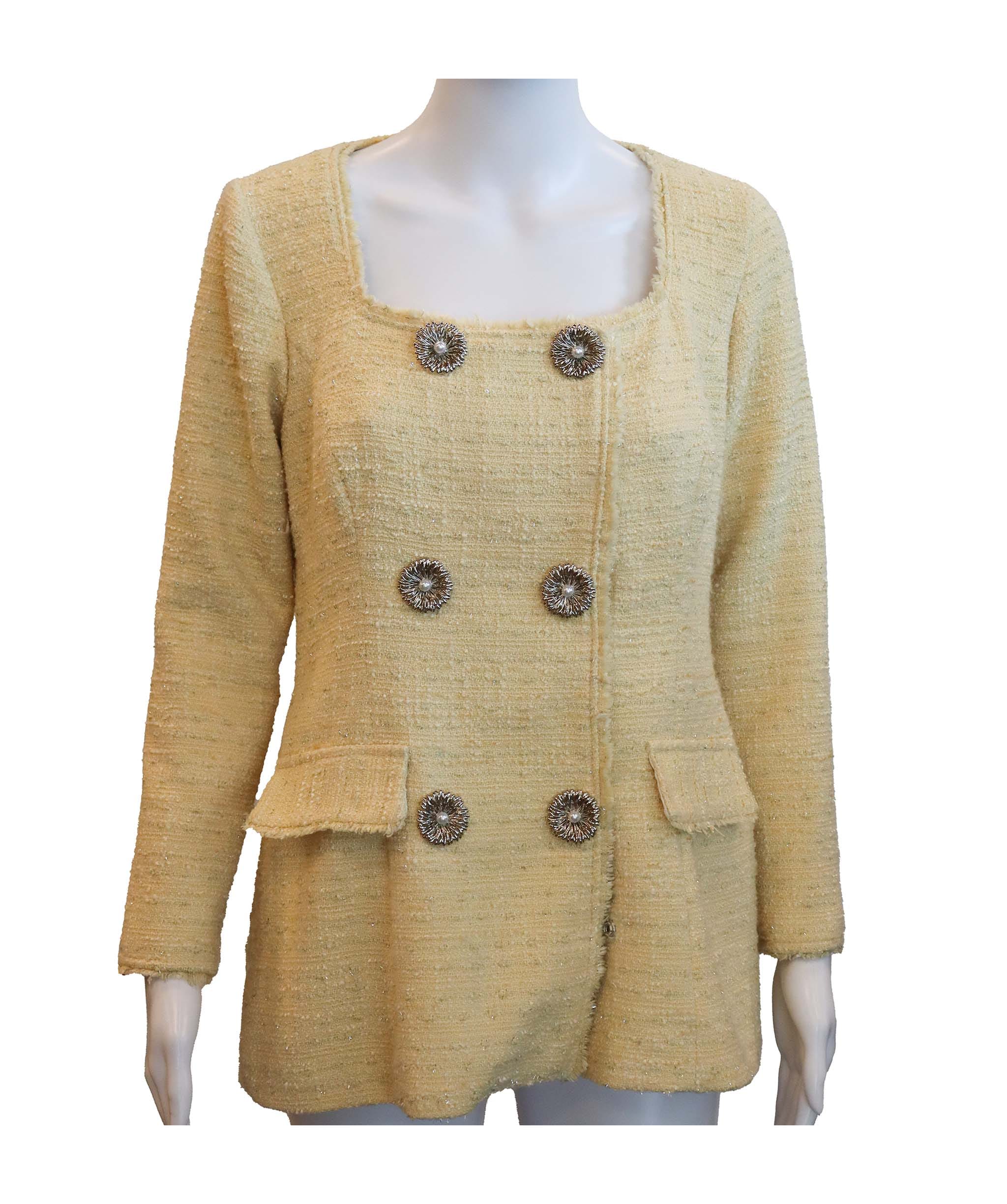 Yellow Ashna blazer TP005
