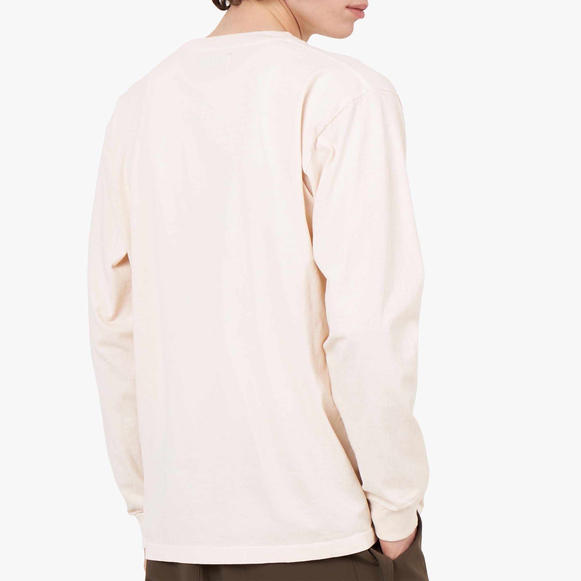 Afield Out STONE L/S T - Shirt Bone