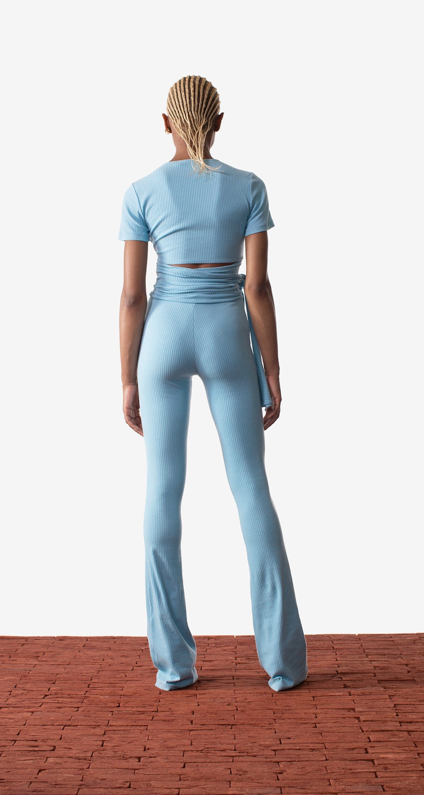 Blue Manae Leggings
