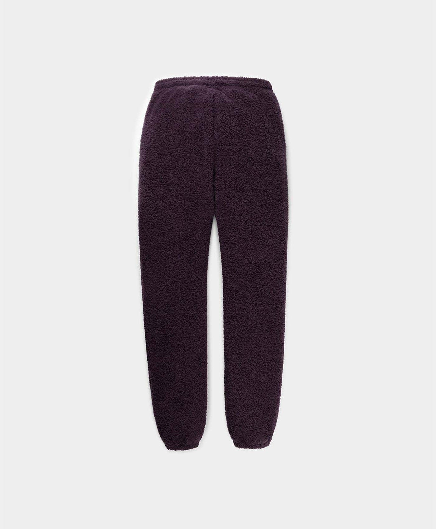 Purple Plum Perfect Purple Sherpa Natine Trackpants
