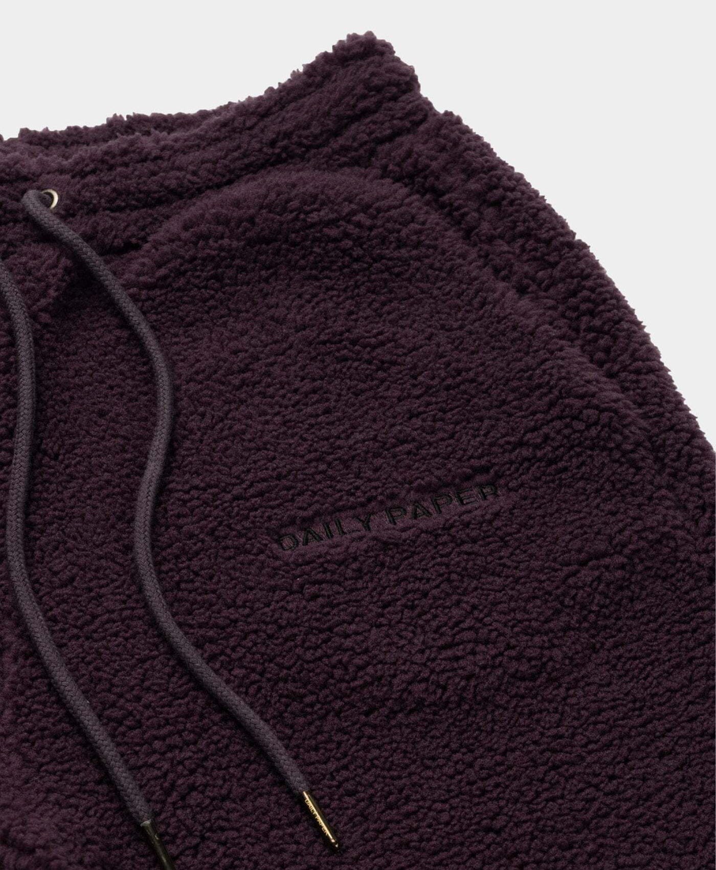 Purple Plum Perfect Purple Sherpa Natine Trackpants