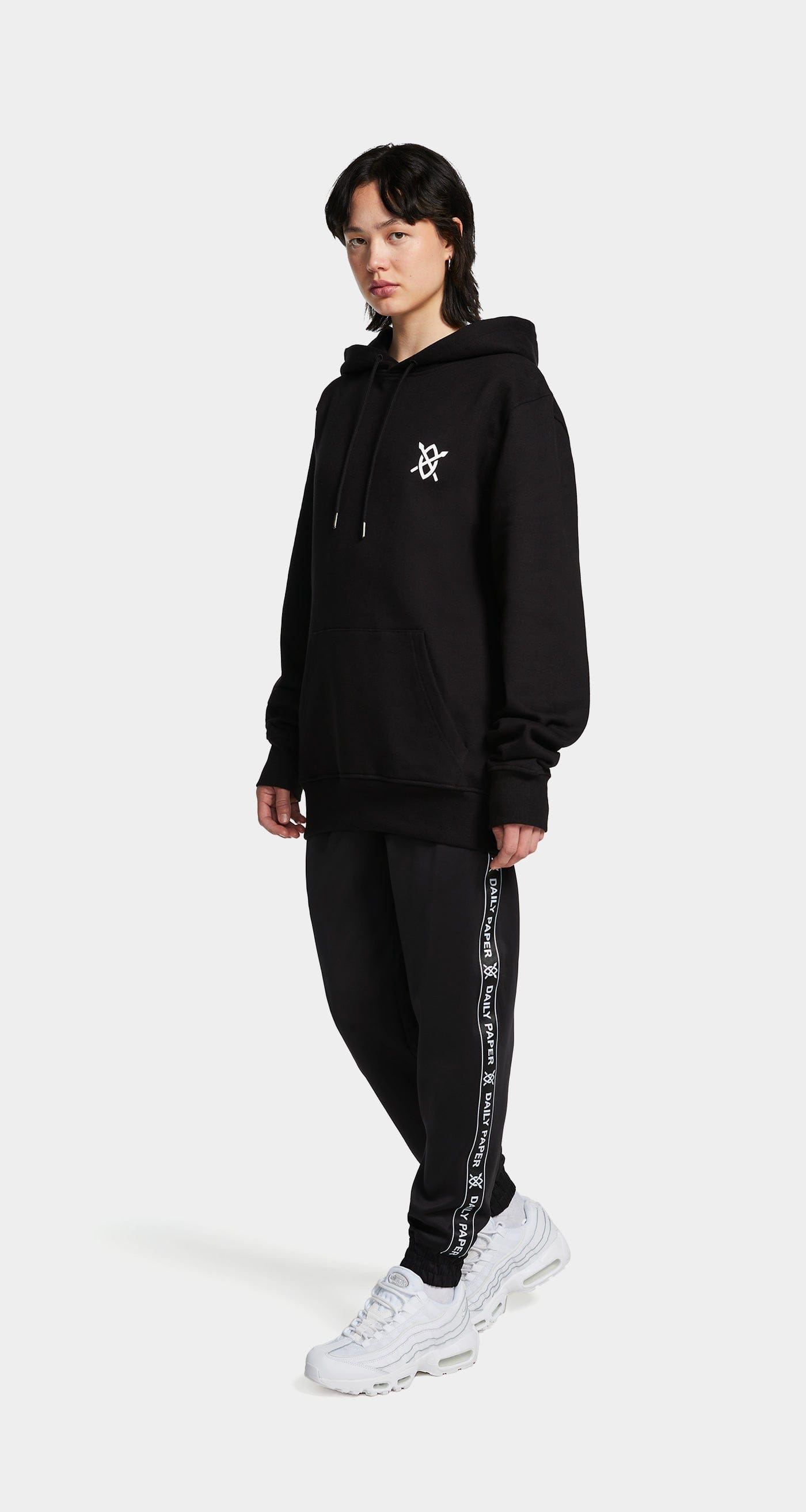 Daily Paper Worldwide Black White London Flagship Store Hoody