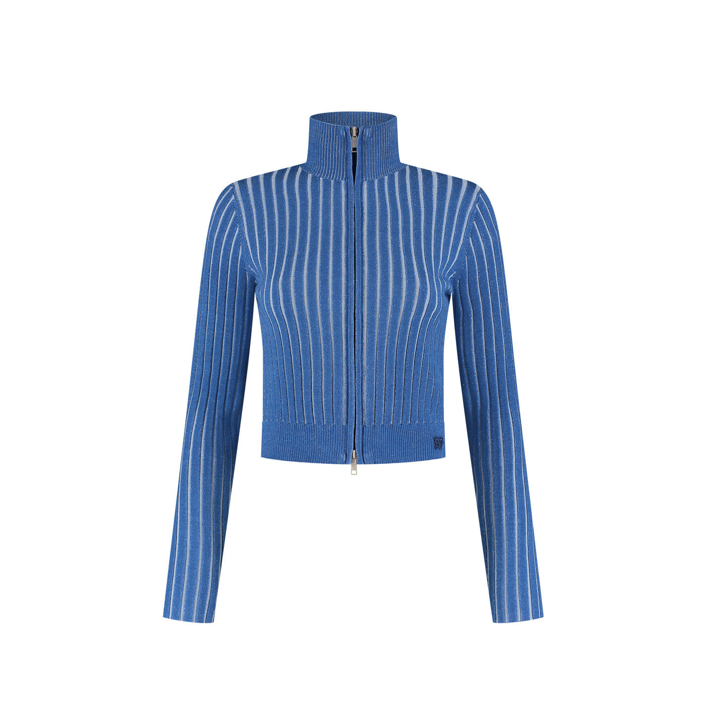 Blue Dias Knit Sweater Cardigan