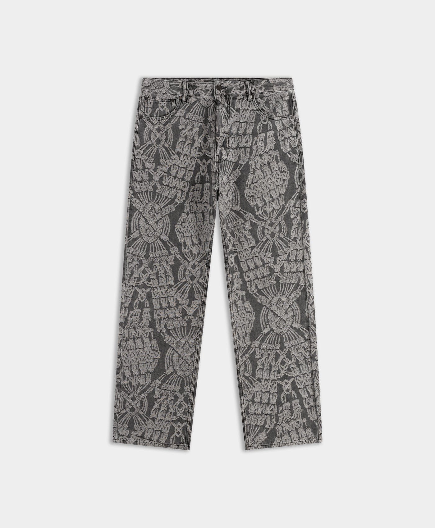 Daily Paper Grey Macrame Amba Jeans