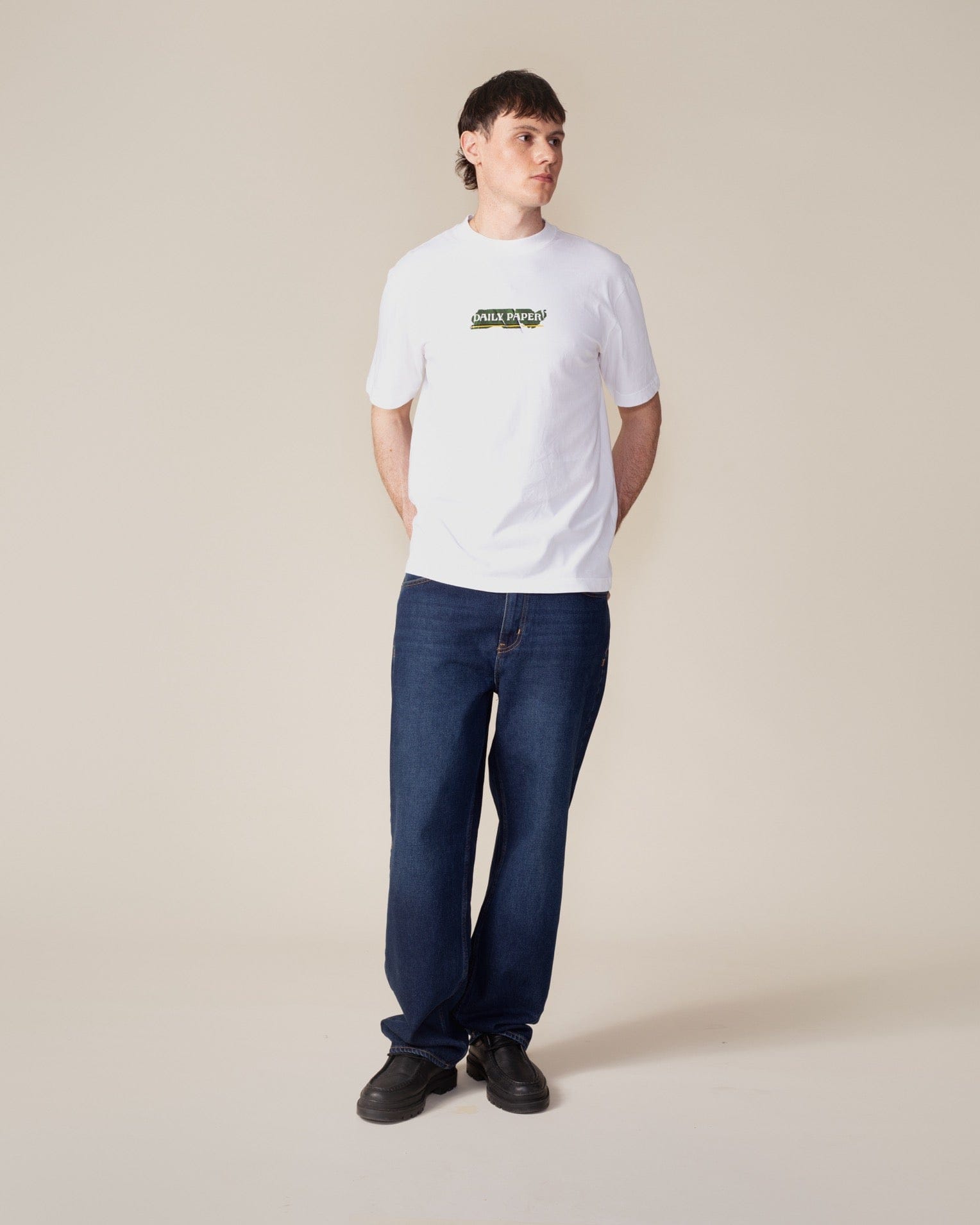 White Sticker T - Shirt