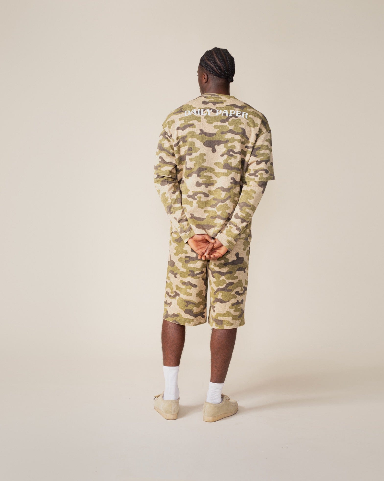 Daily Paper Croc Camo Shorts