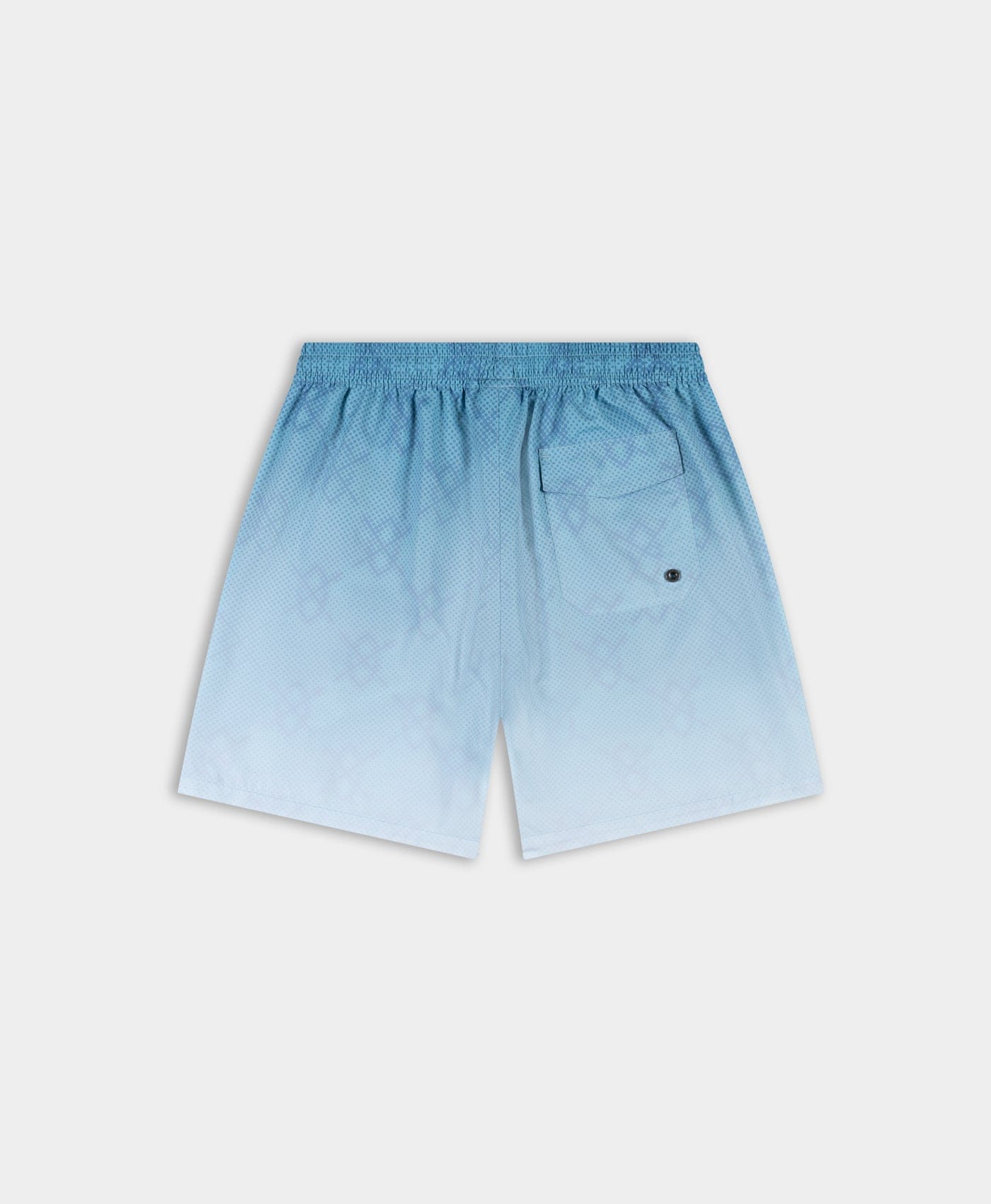 Blue Air Blue Ombre Dotted Shield Swimshorts