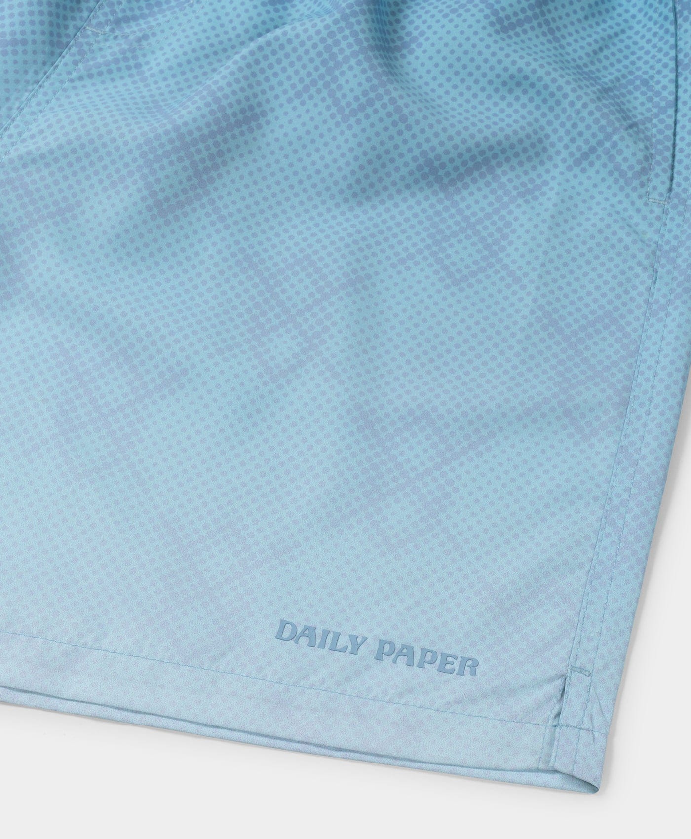 Blue Air Blue Ombre Dotted Shield Swimshorts