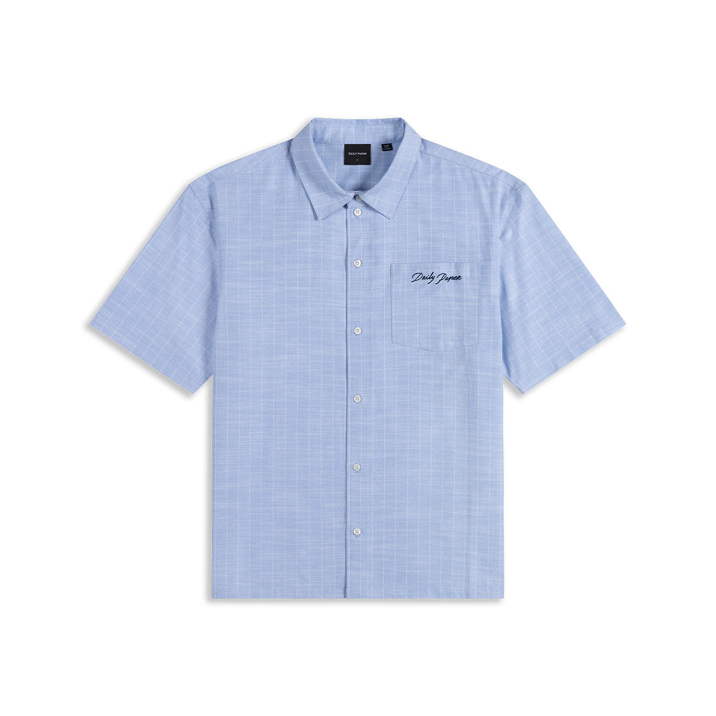 Blue Stripe Script Shirt