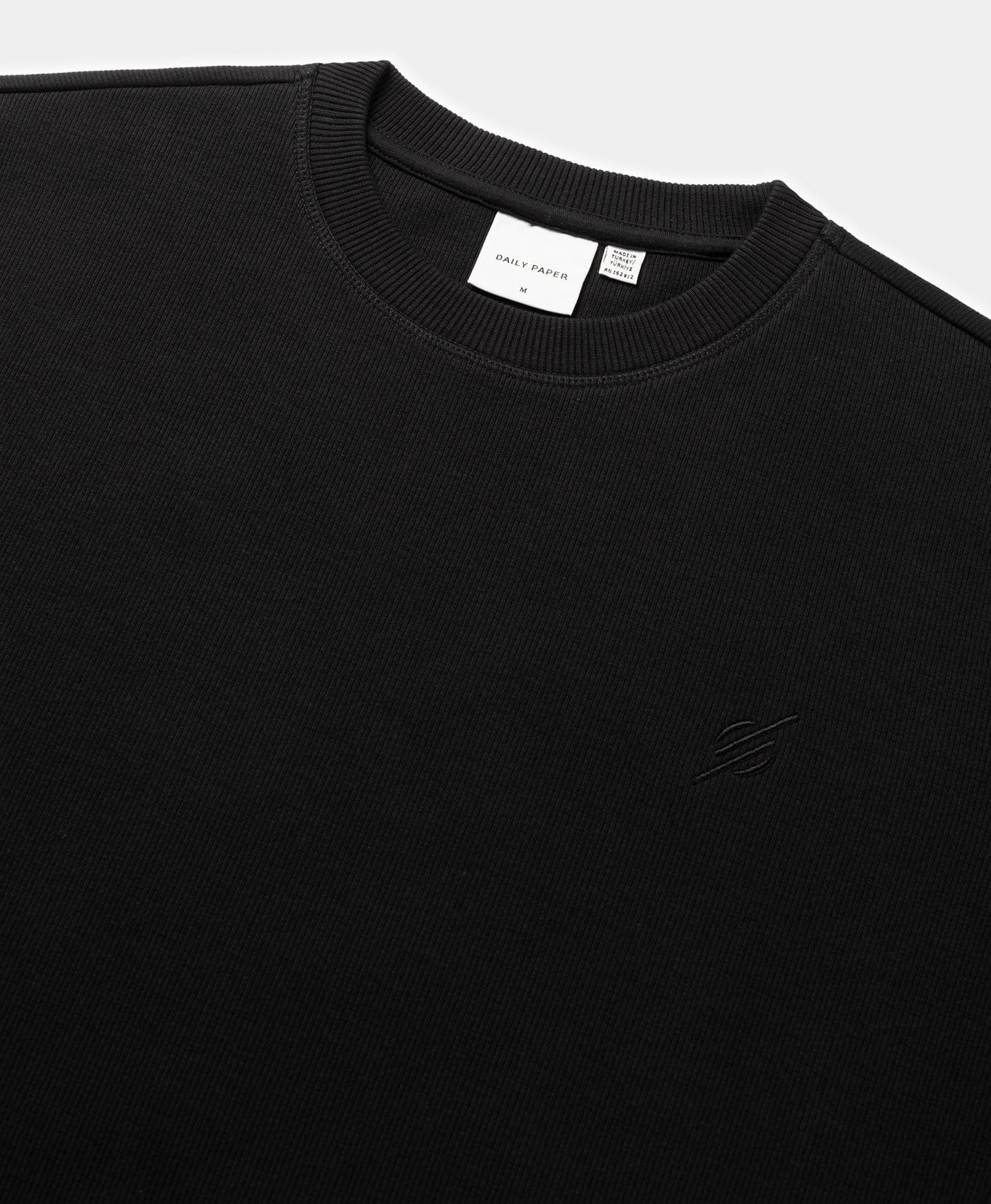 Daily Paper Black Mono Rib Sweater