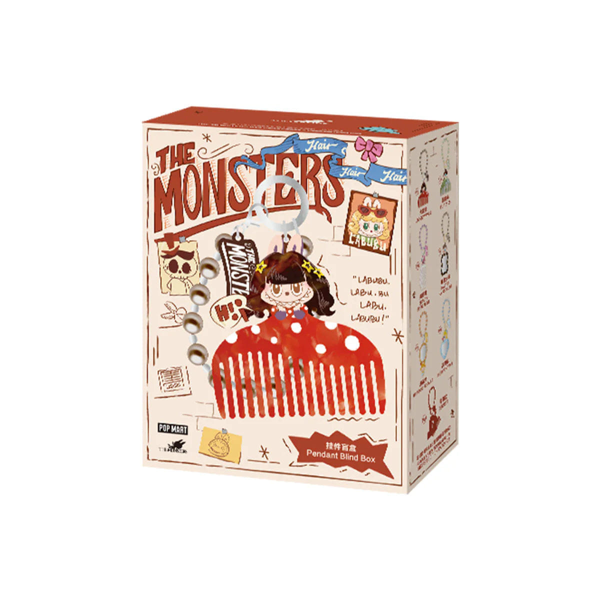 Popmart THE MONSTERS Hair Salon Series - Pendant Blind Box