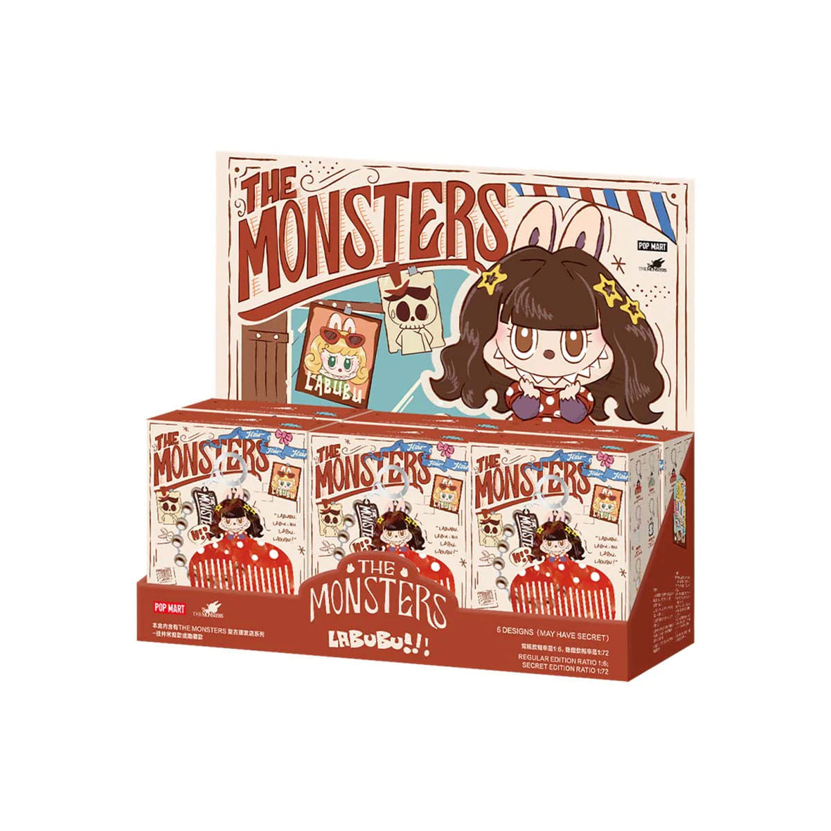 Popmart THE MONSTERS Hair Salon Series - Pendant Blind Box