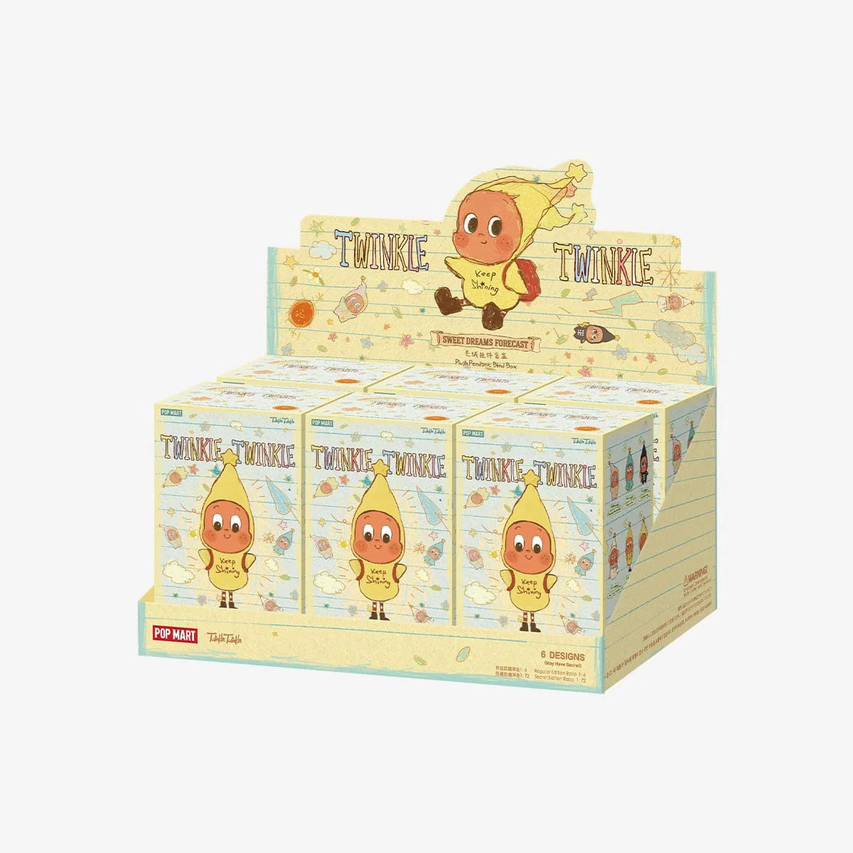 Myfunity Twinkle Twinkle Sweet Dreams Forecast Series - Plush Pendant Blind Box