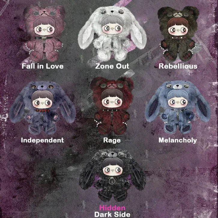 Rebel MAYMEI Rebel Doll 400% Series Plush Backpack Blind Box