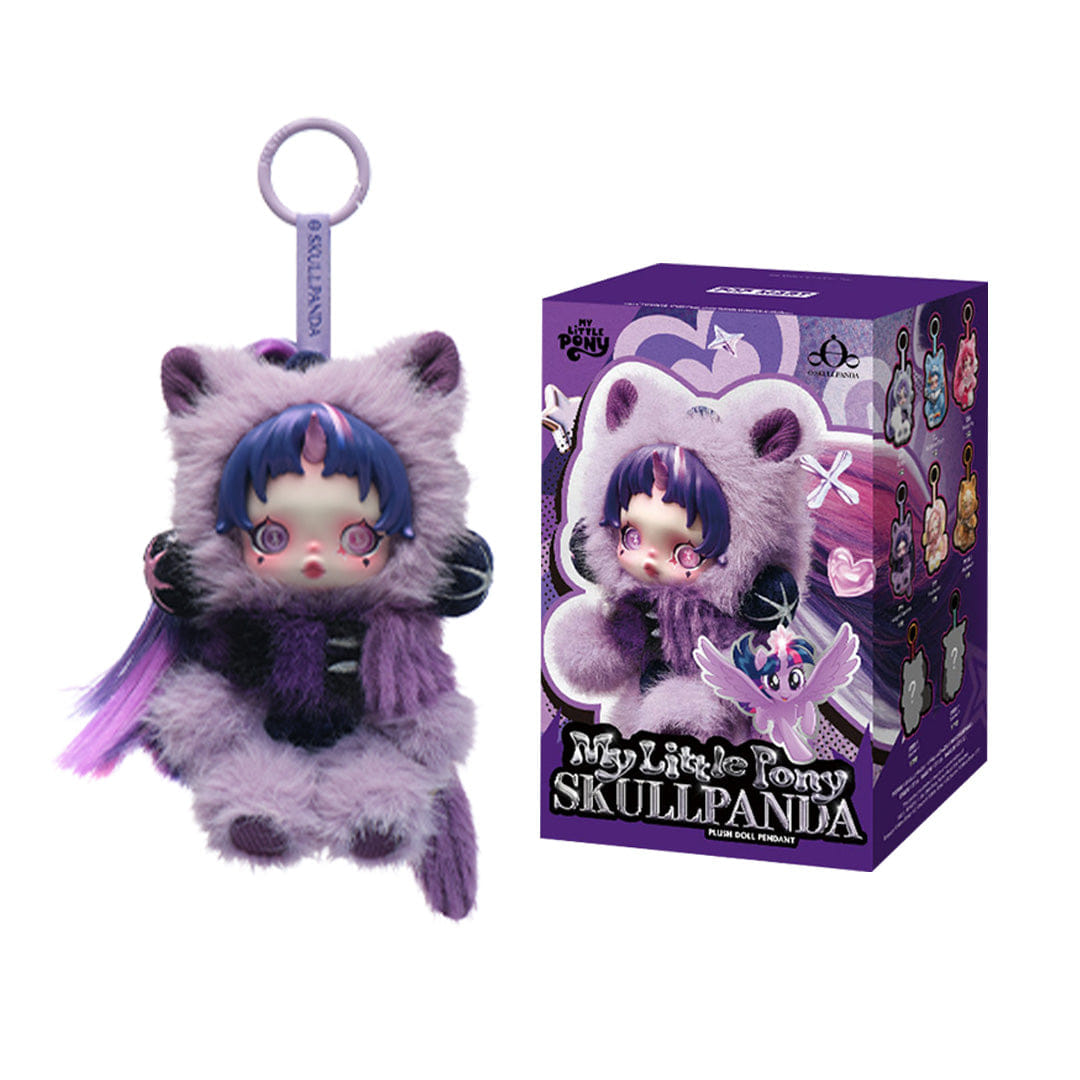 PONY SKULLPANDA × My Little Pony Series Plush Doll Pendant