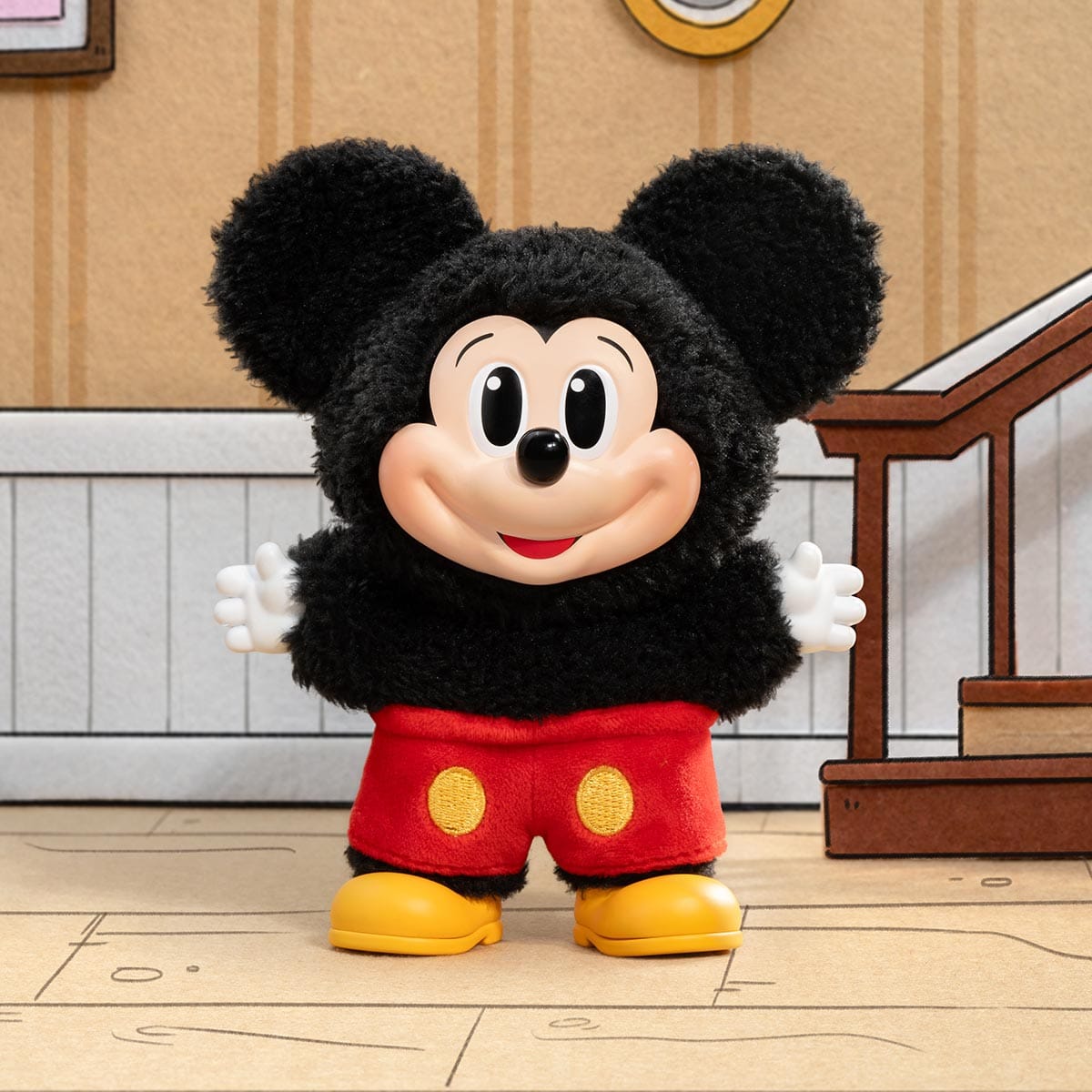 Disney Mickey Family Cute Together Series Plush Pendant Blind Box