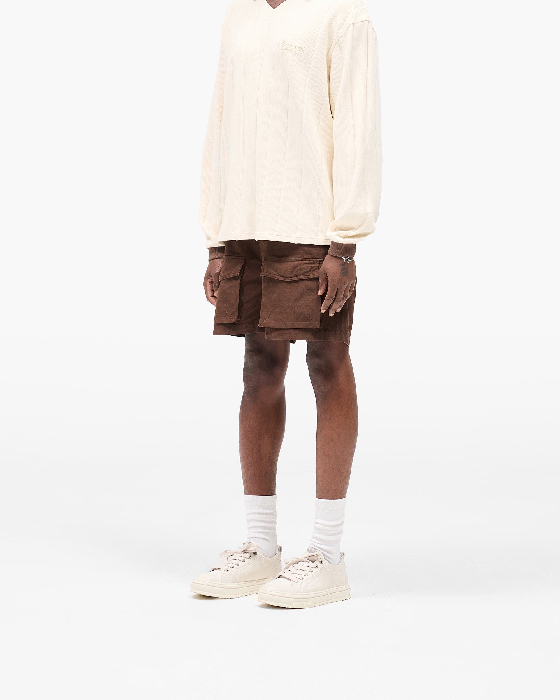 SC25 Front Pocket Cargo Short - Tobacco