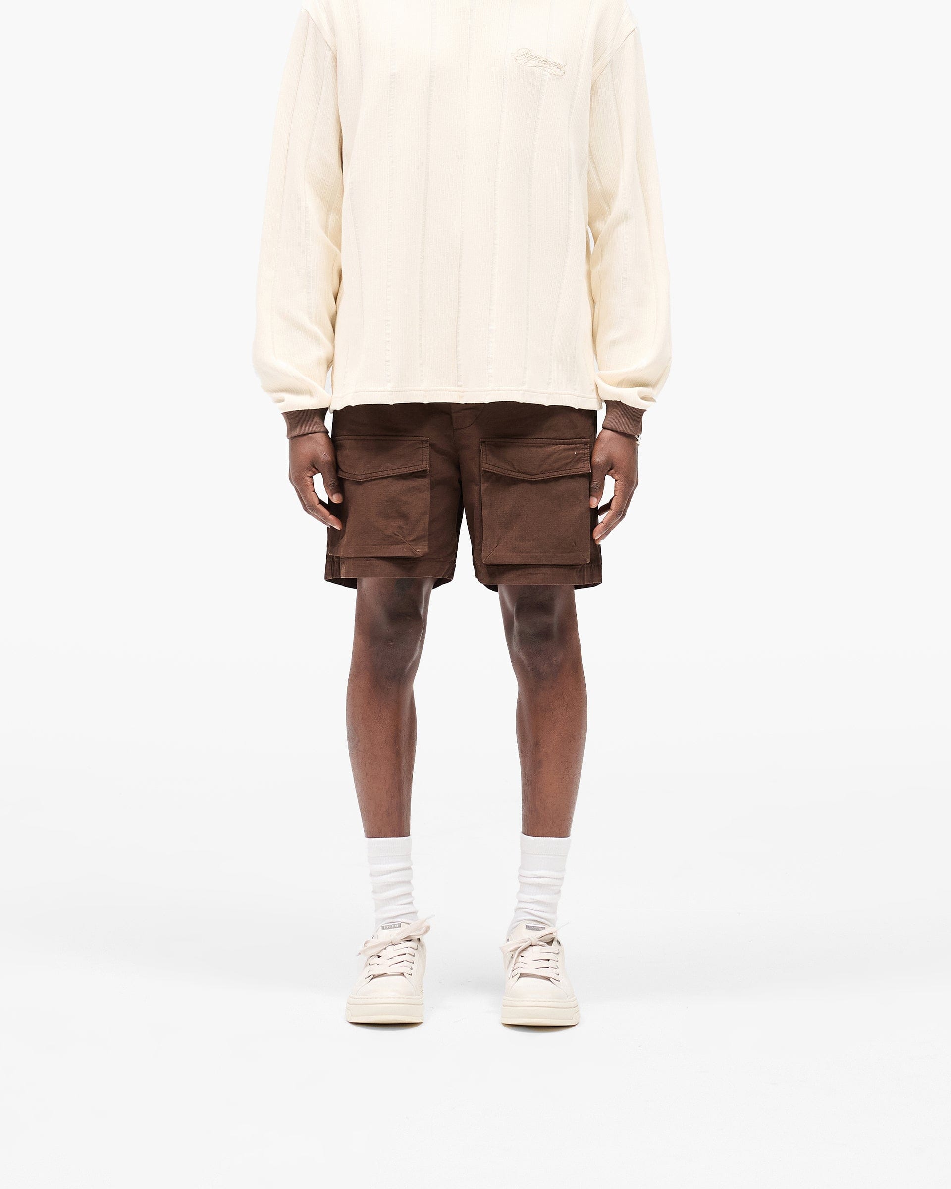 SC25 Front Pocket Cargo Short - Tobacco