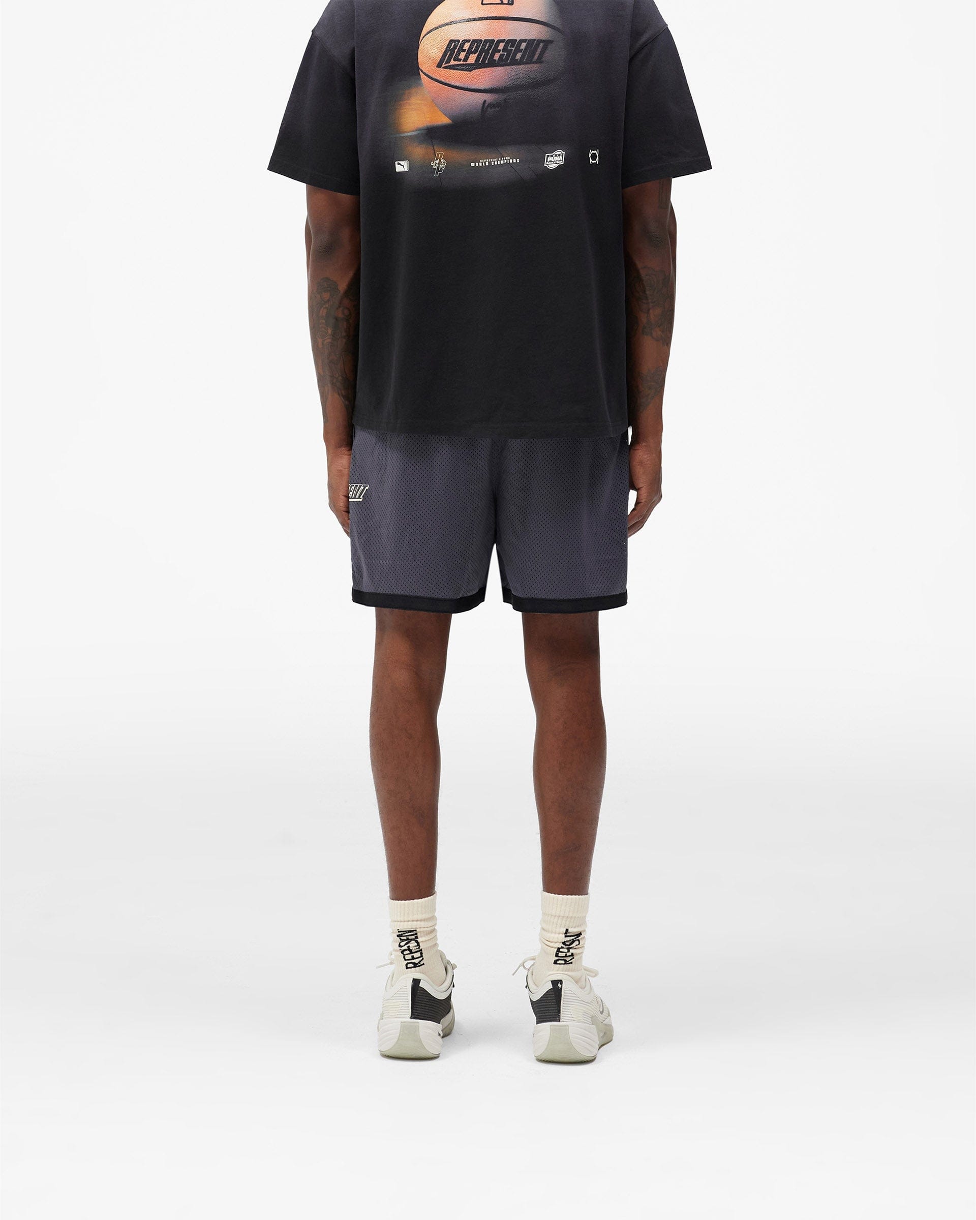 Exclusives Represent x Puma Shorts - Galactic Grey