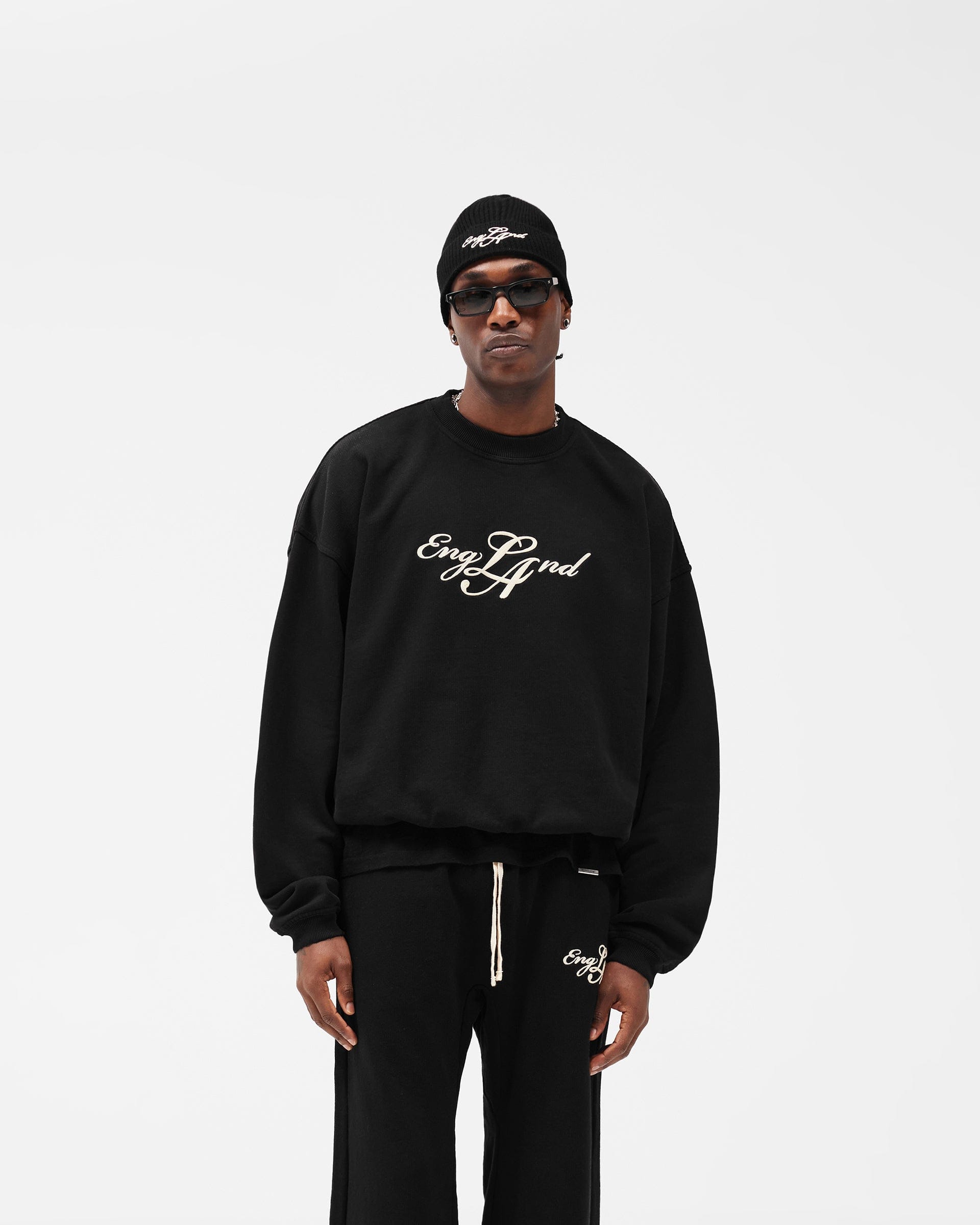 England Sweater - Jet Black