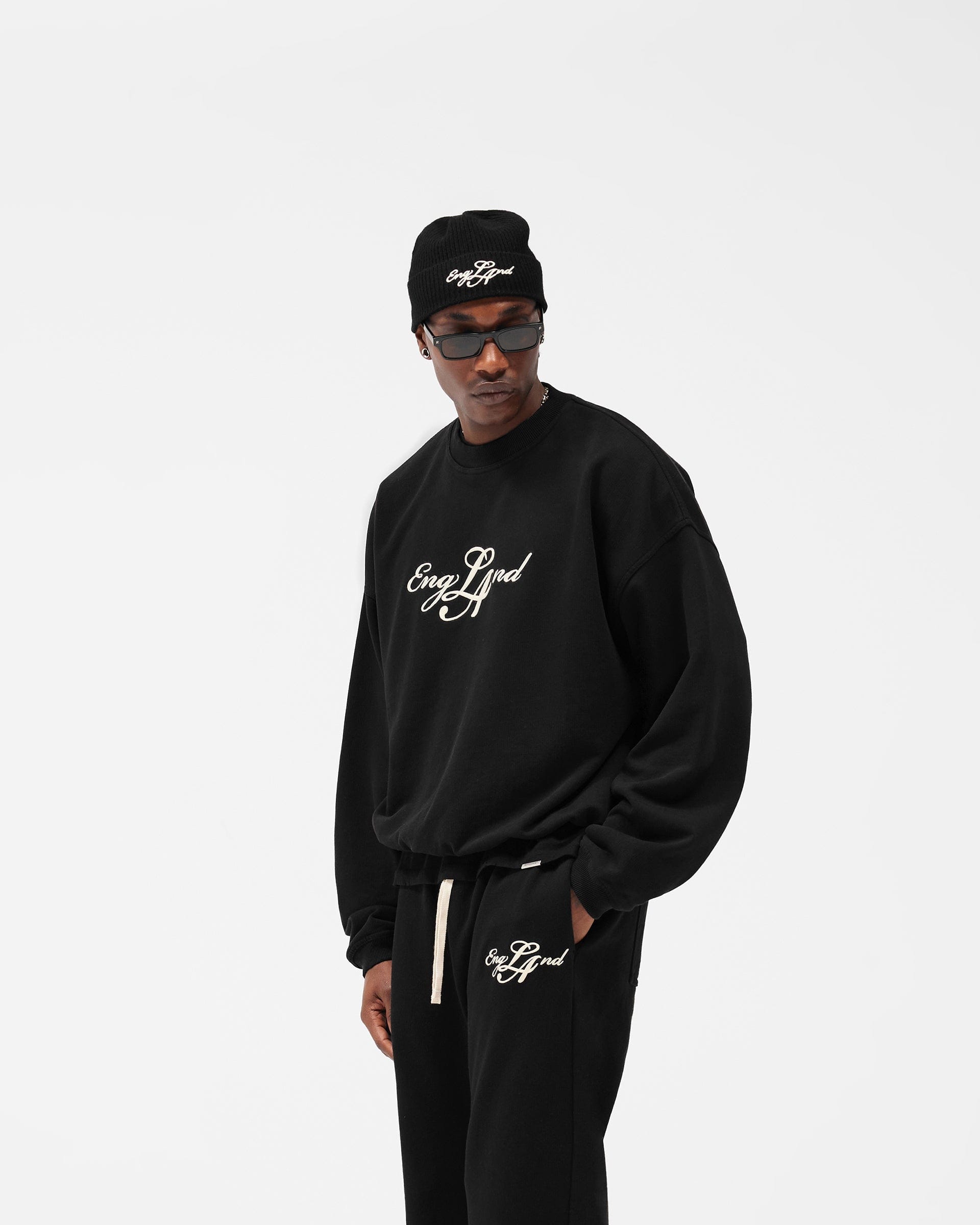 England Sweater - Jet Black